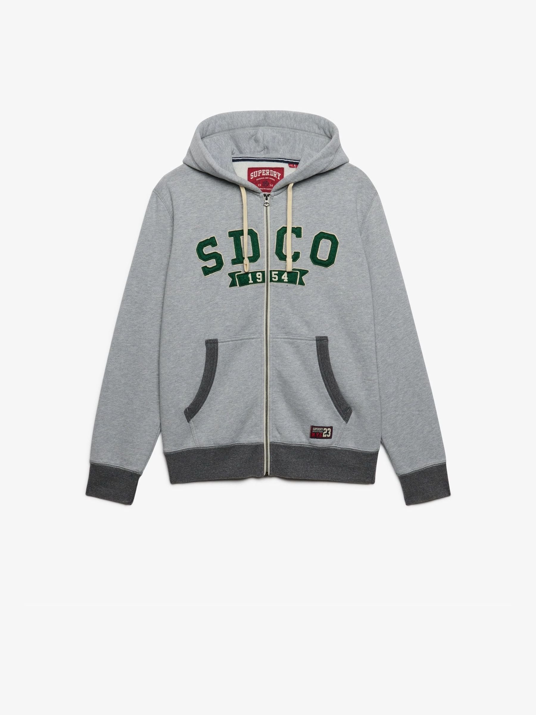 Superdry Gris Kapuzensweatshirt - Bild 2