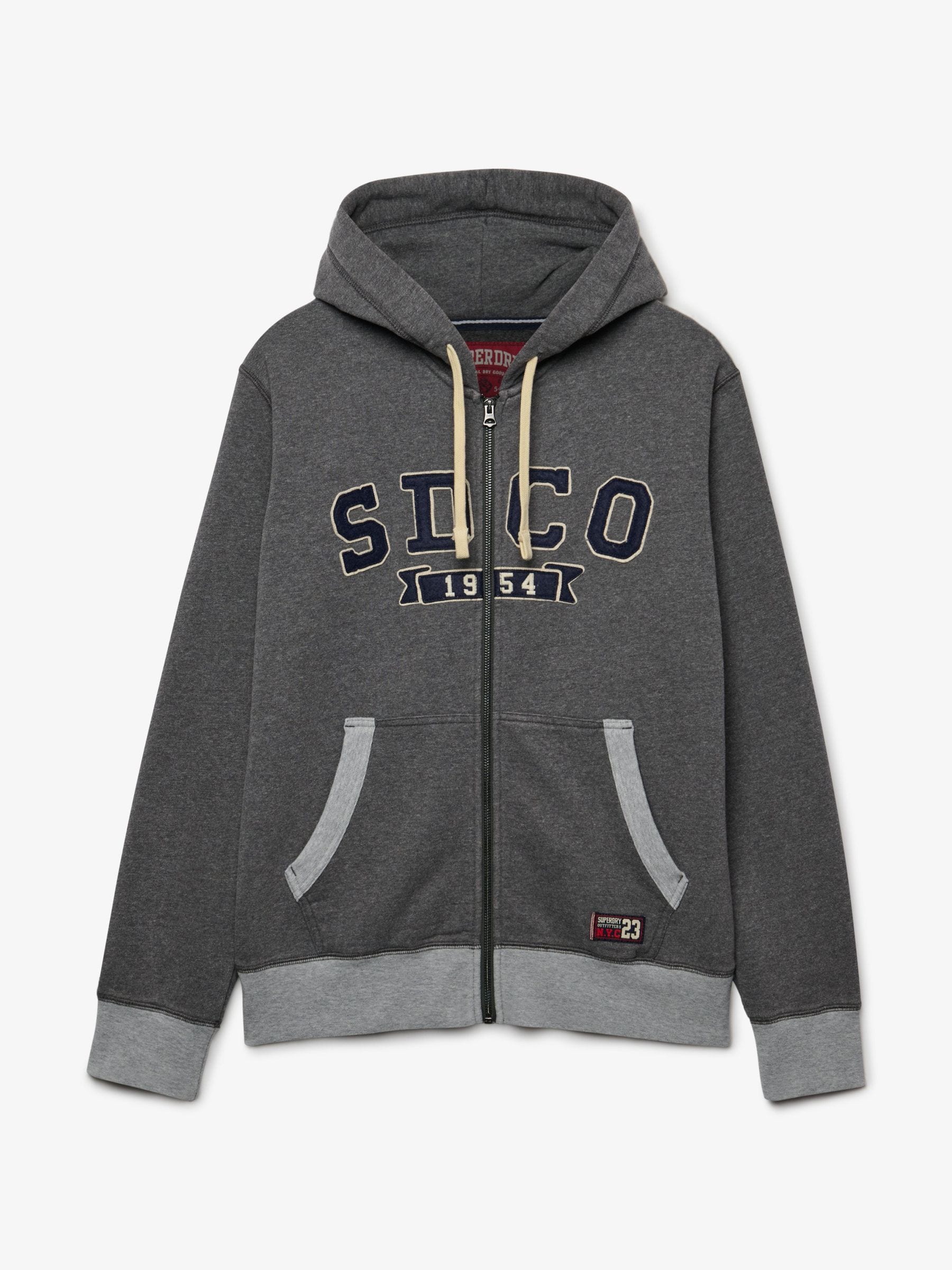 Superdry Gris Kapuzensweatshirt - Bild 2