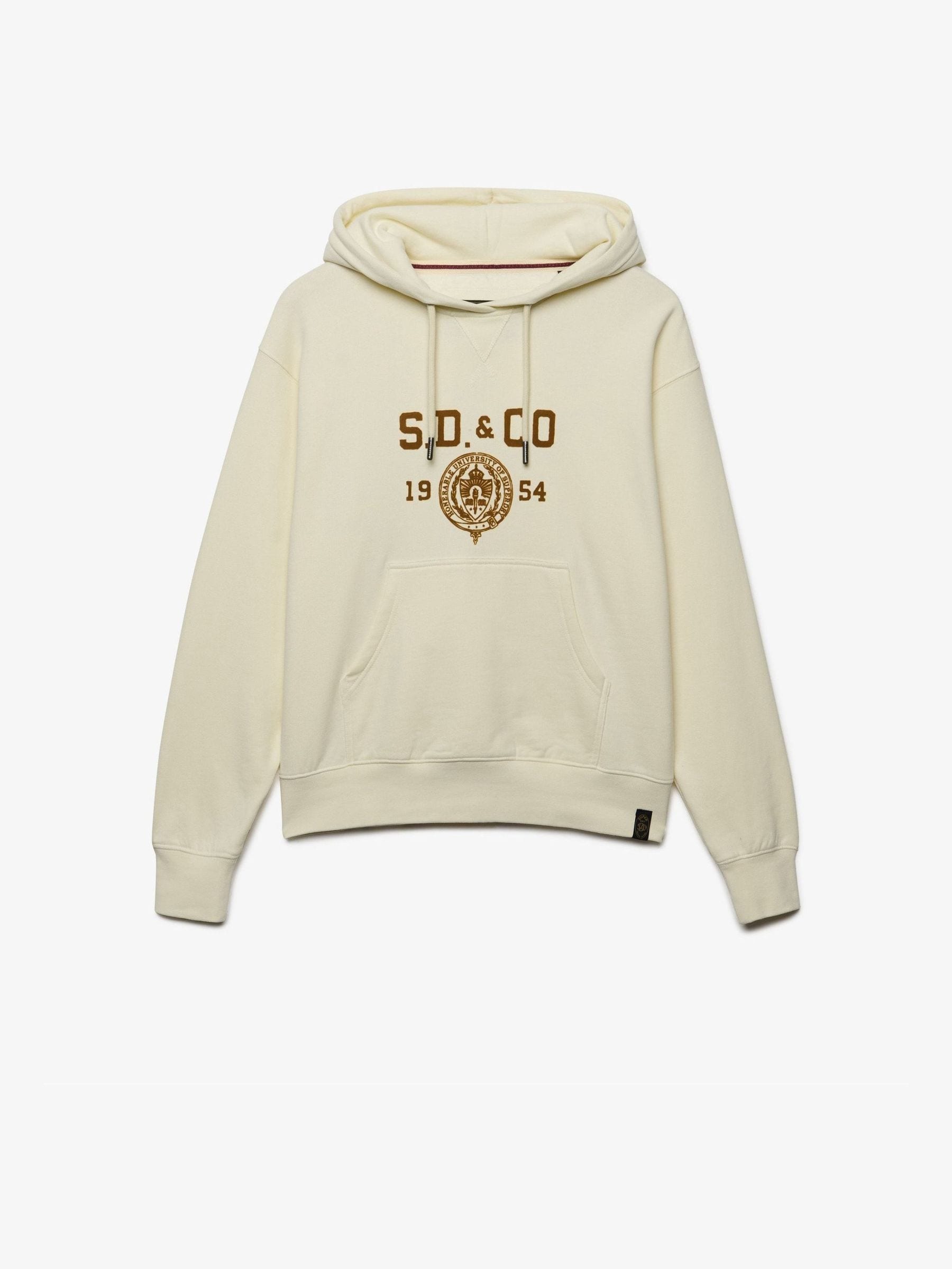 Superdry Damen Beige Hoodie Athletic - Bild 2