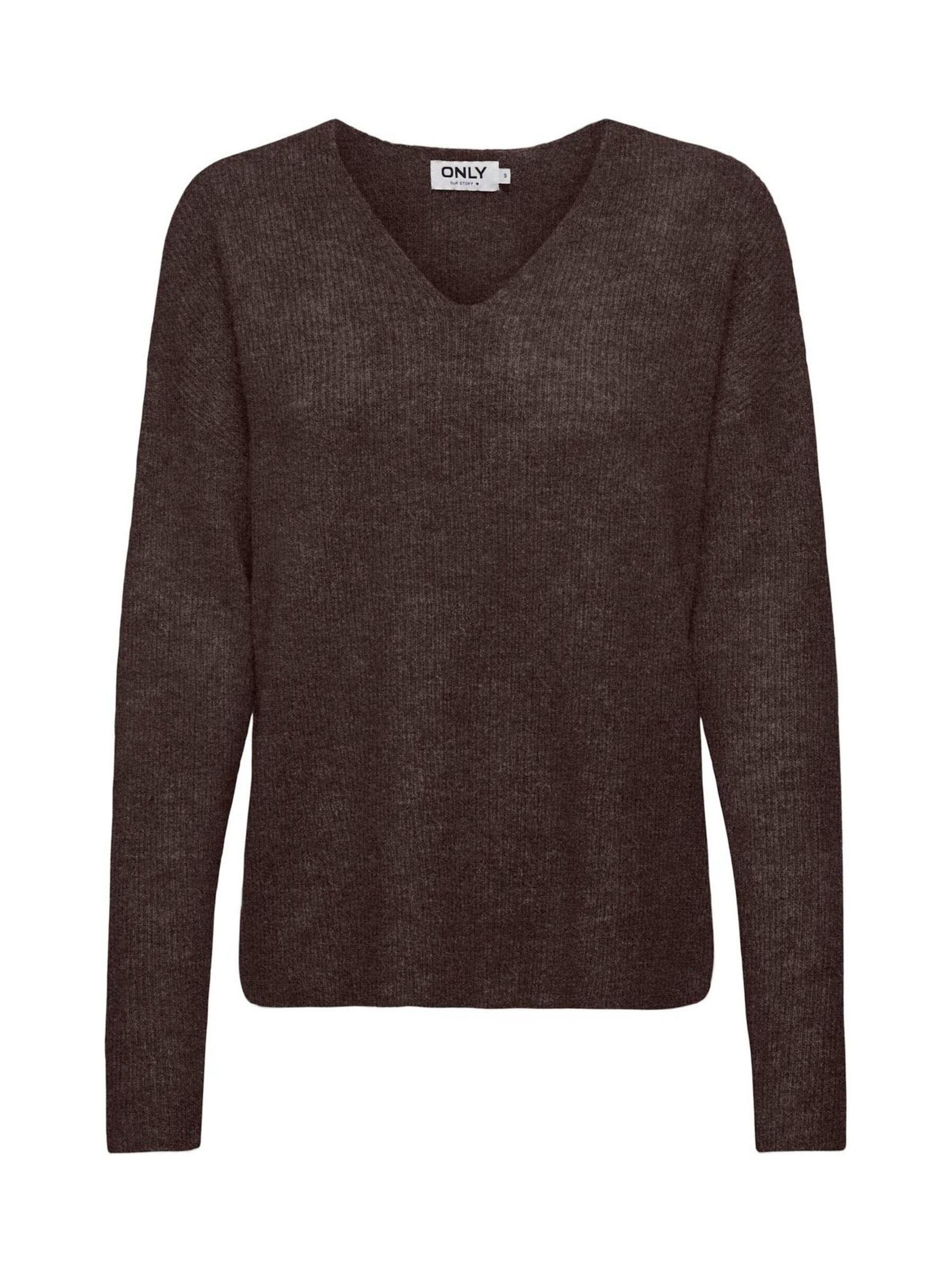 Only Onlcamilla V-Neck L/S Pullover Knt - Bild 5