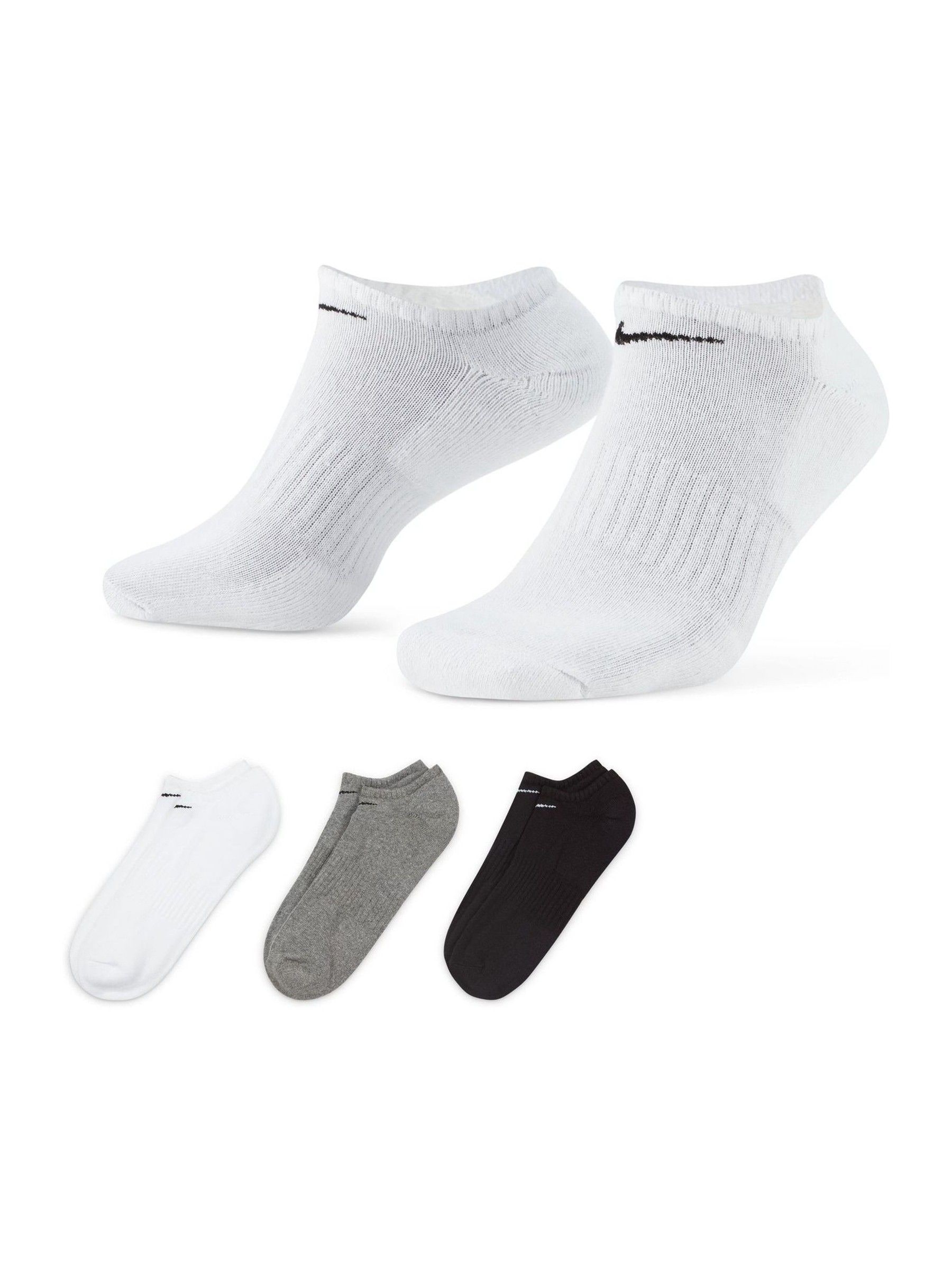 Nike Unisex Multicolore Chaussettes Everyday Cushioned (X6) - Image 2