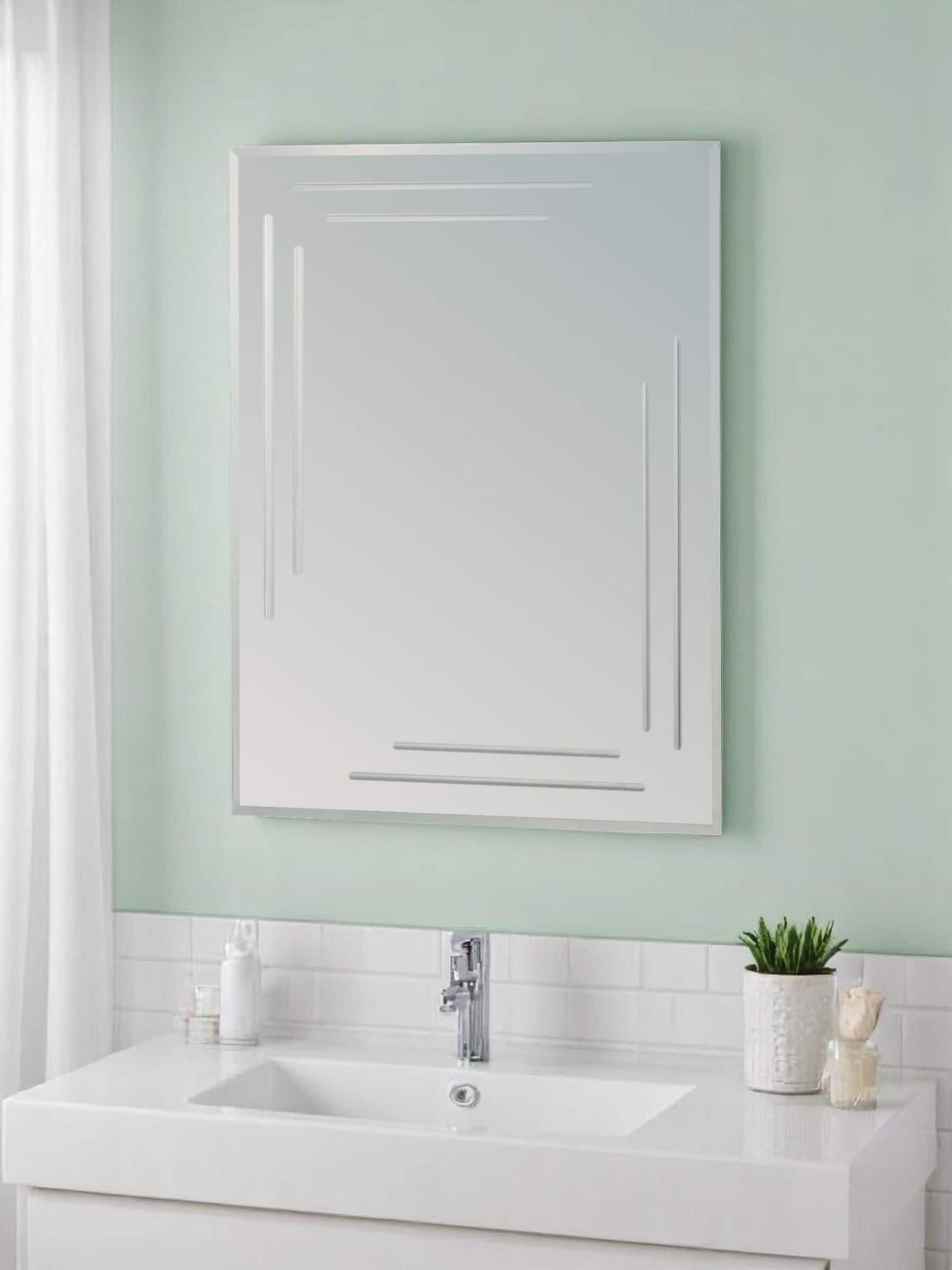 Next - Showerdrape Chelsea Rectangular Bathroom Mirror