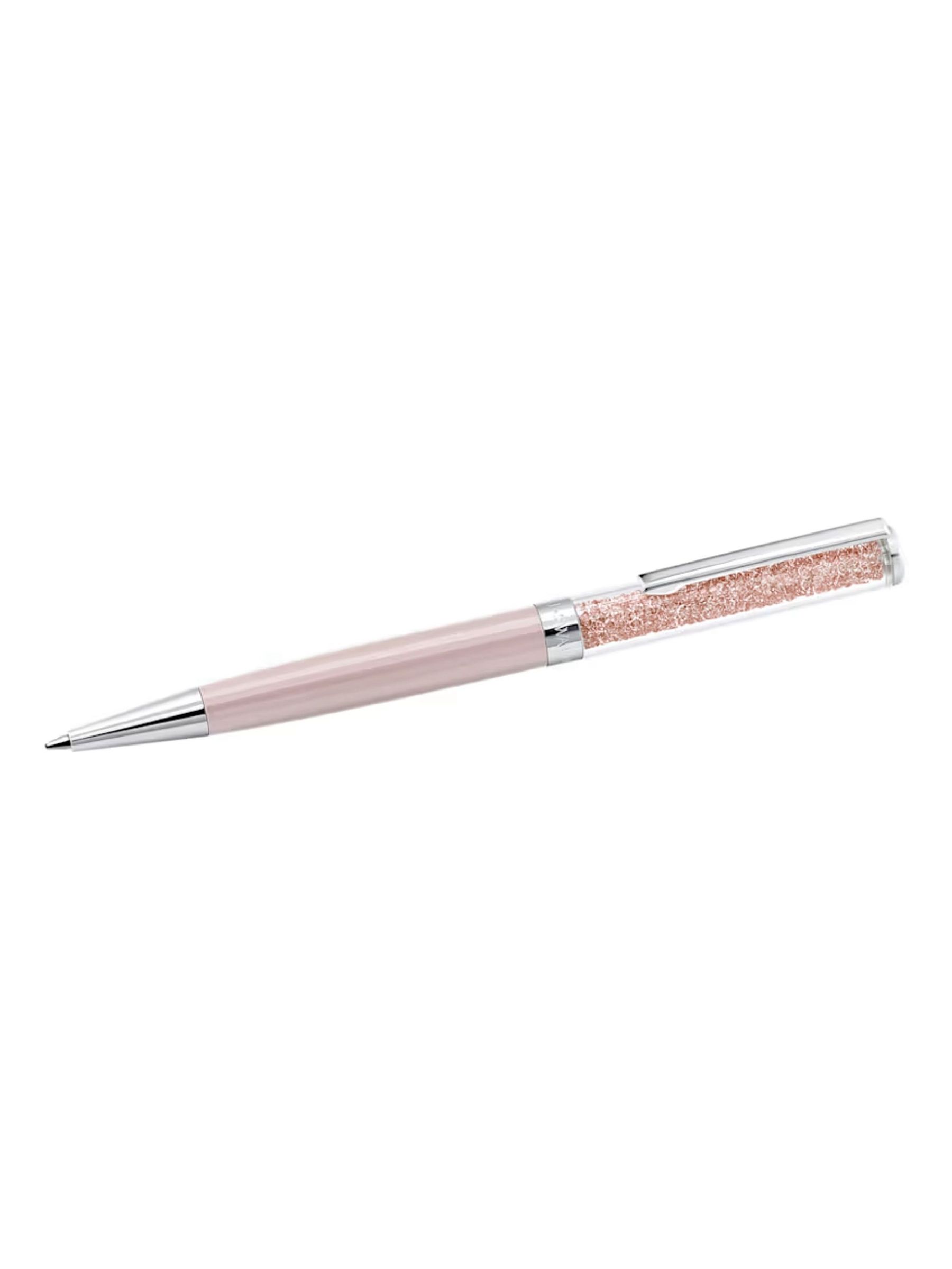 Swarovski Crystalline Ballpoint Pen Lacquered, Chrome Plated Stationery And Craft - Image 1