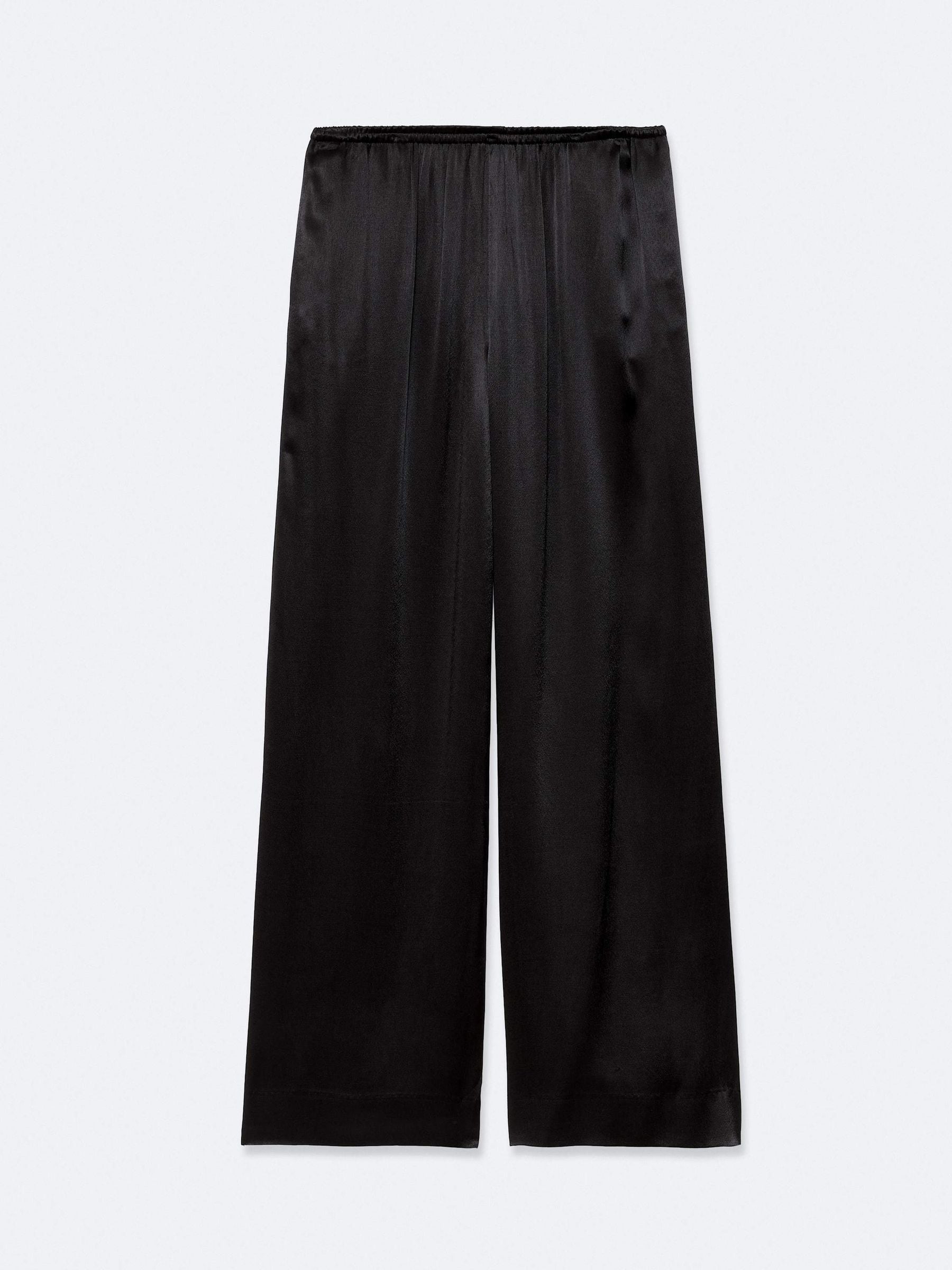 Allsaints Damen Schwarz Lycia Hose In - Bild 4
