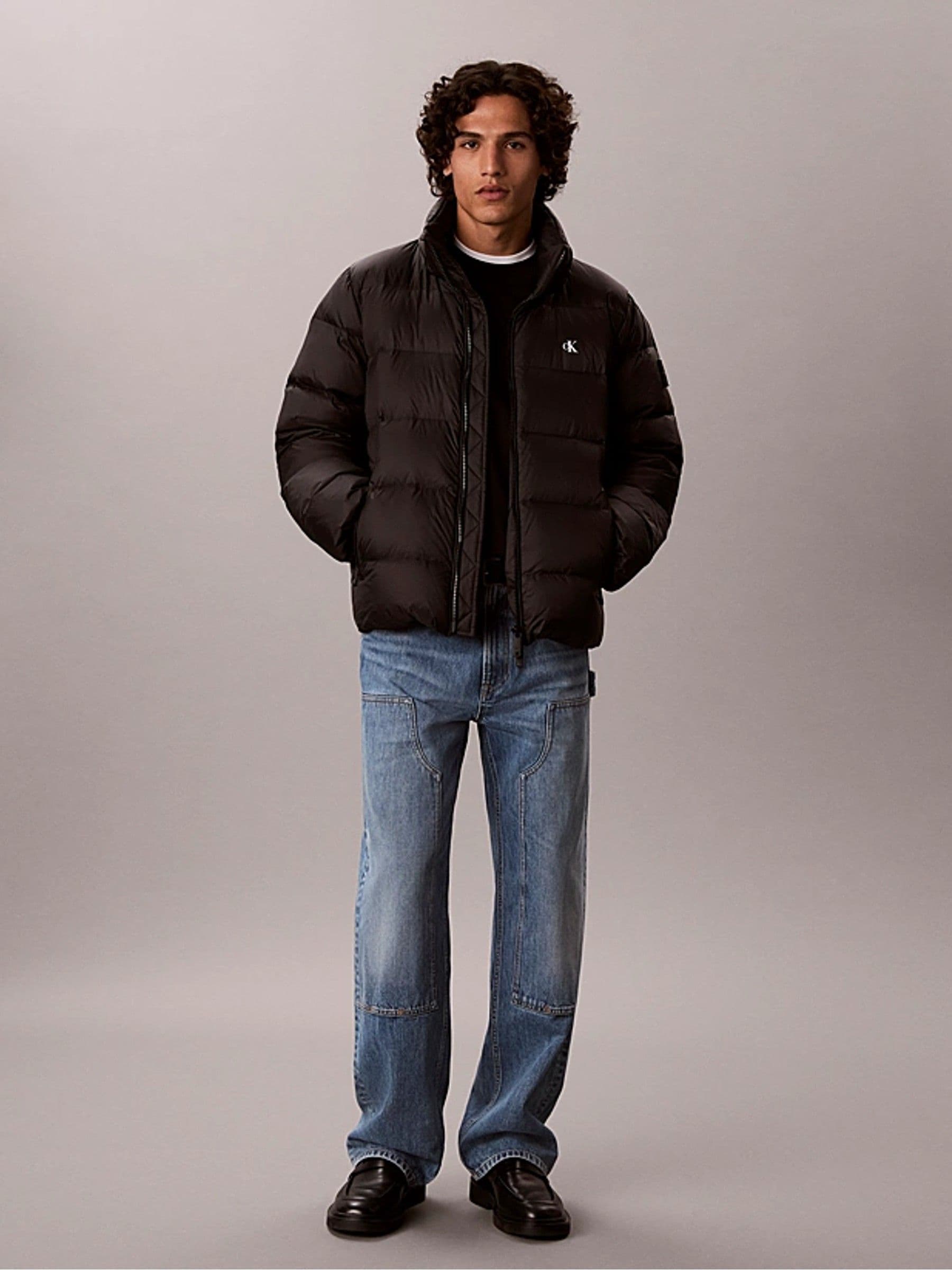 VAN GRAAF Calvin Klein Jeans Herren Schwarz Daunenjacke Xxl - Bild 7