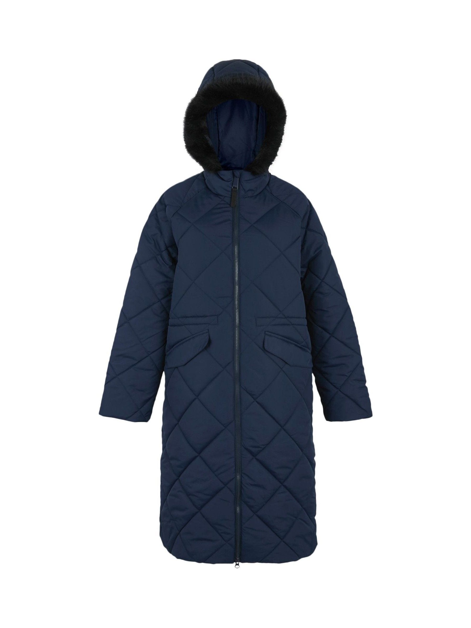 Regatta Damen Bleu Lange Daunenjacke Mit Kapuze, Freyla - Bild 5