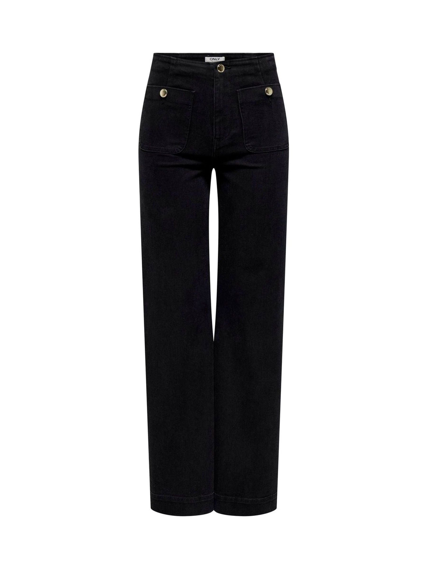 Only Donna Noir Jeans Da Madeline - Immagine 4