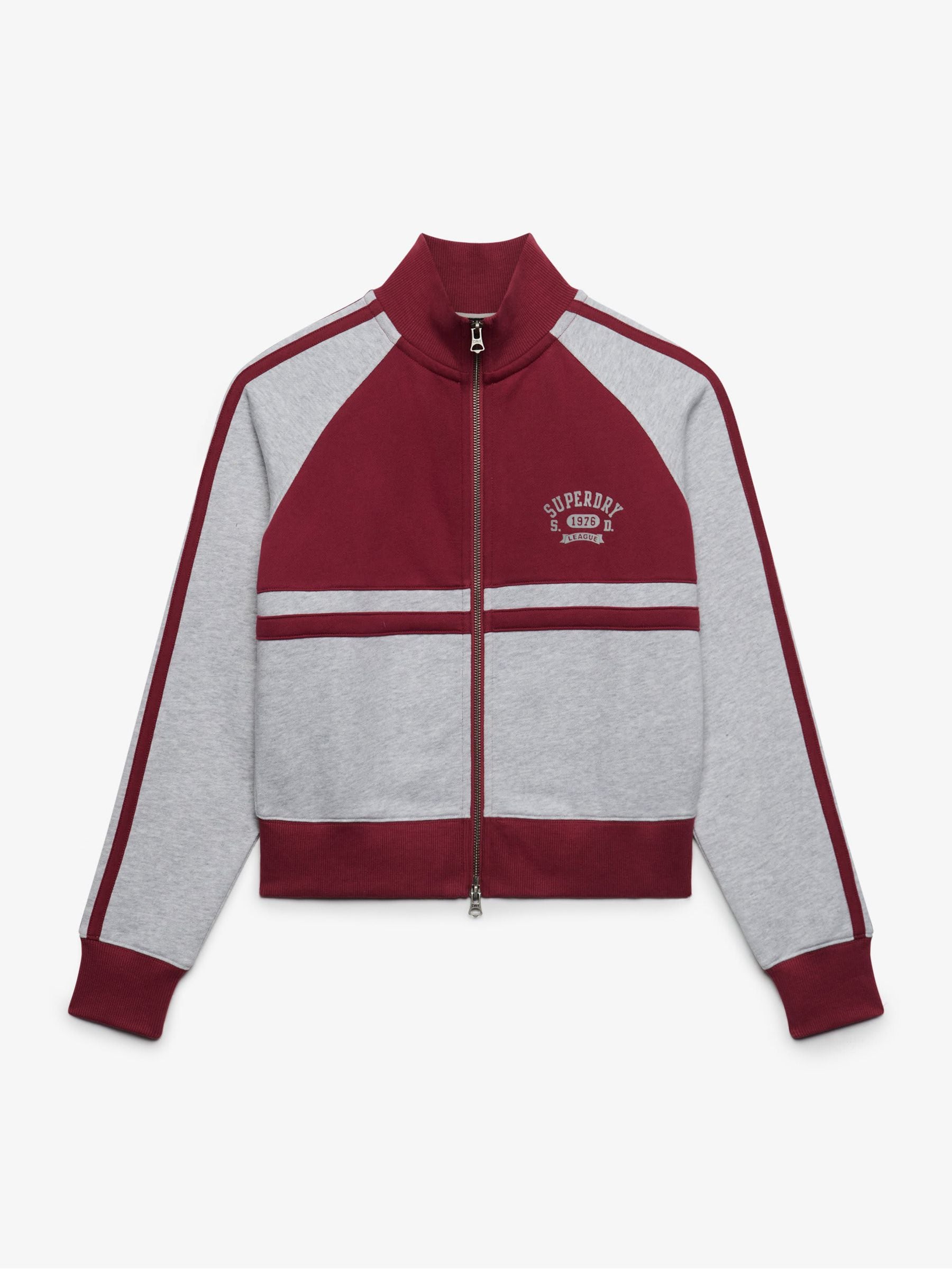 Superdry Damen Gris Trainingsjacke - Bild 2