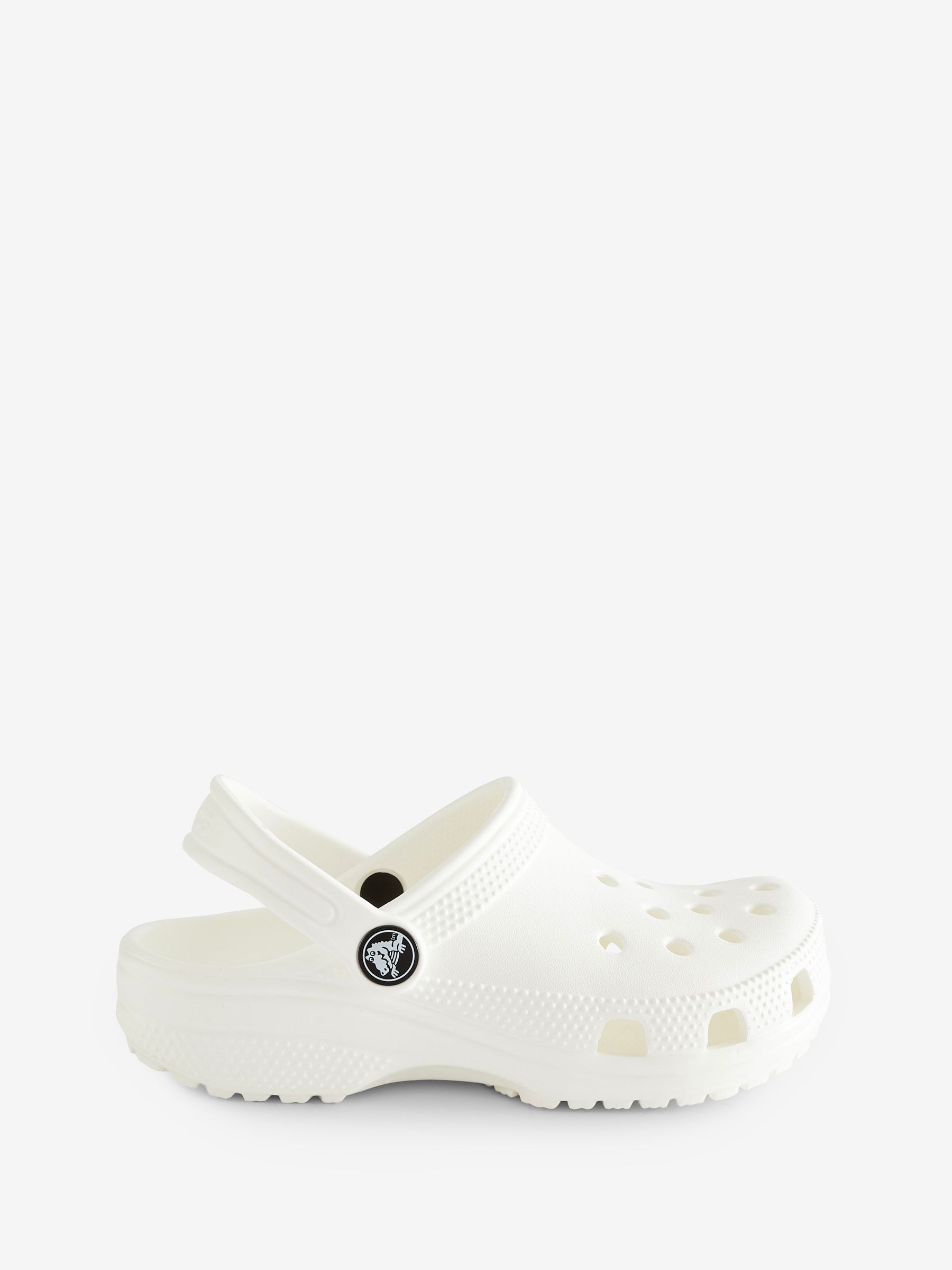 Crocs White Kids Unisex Classic Clogs