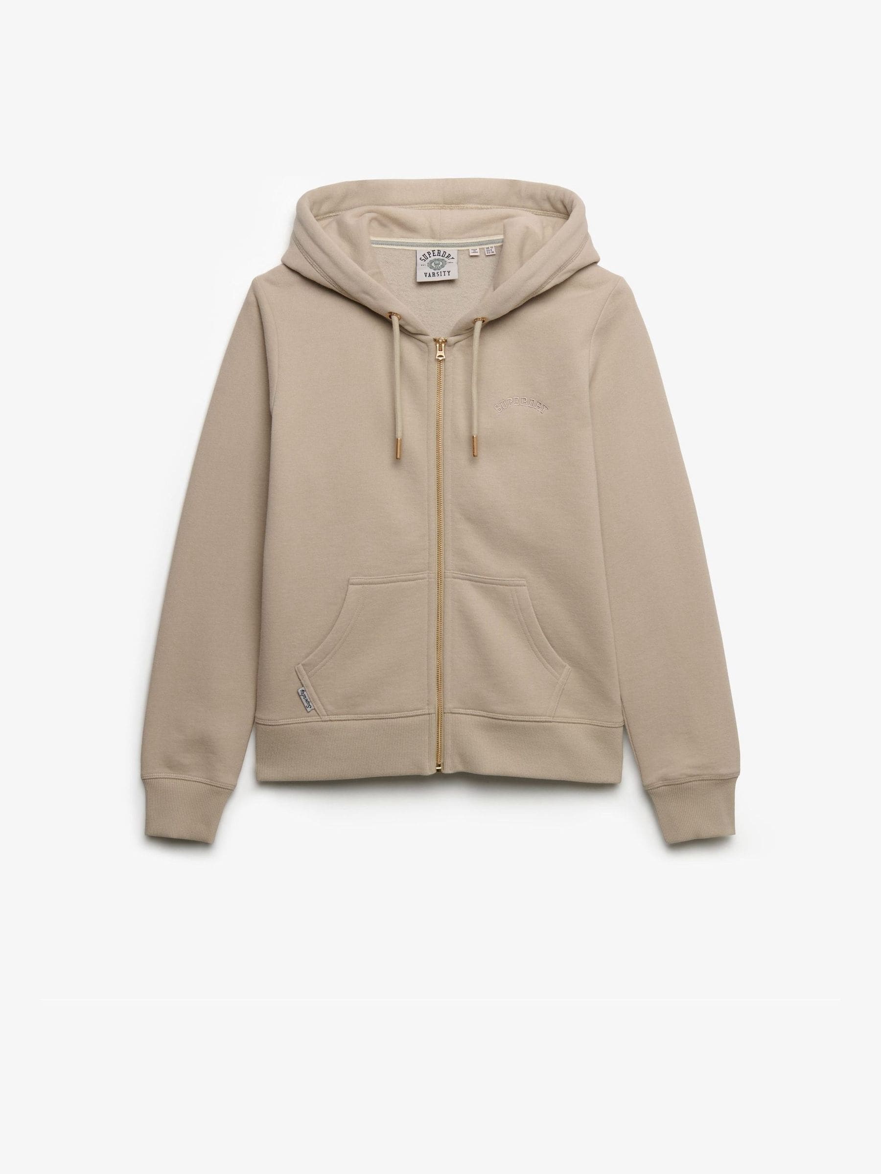 Superdry Grau Kapuzenjacke Essential Logo Hb - Bild 3