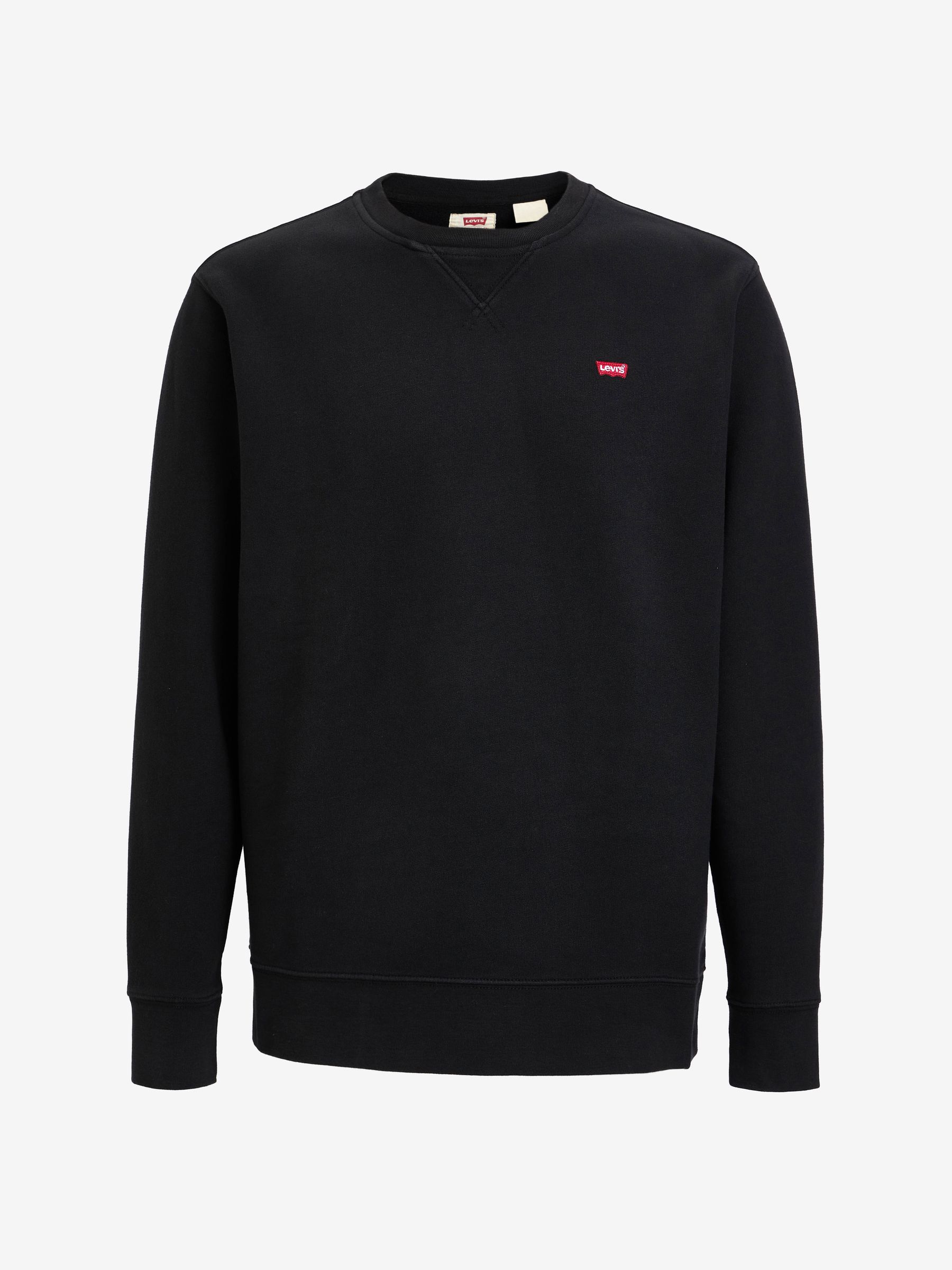 Felpe Levis New Original Crew Uomo Nero Extra Grande - Immagine 4