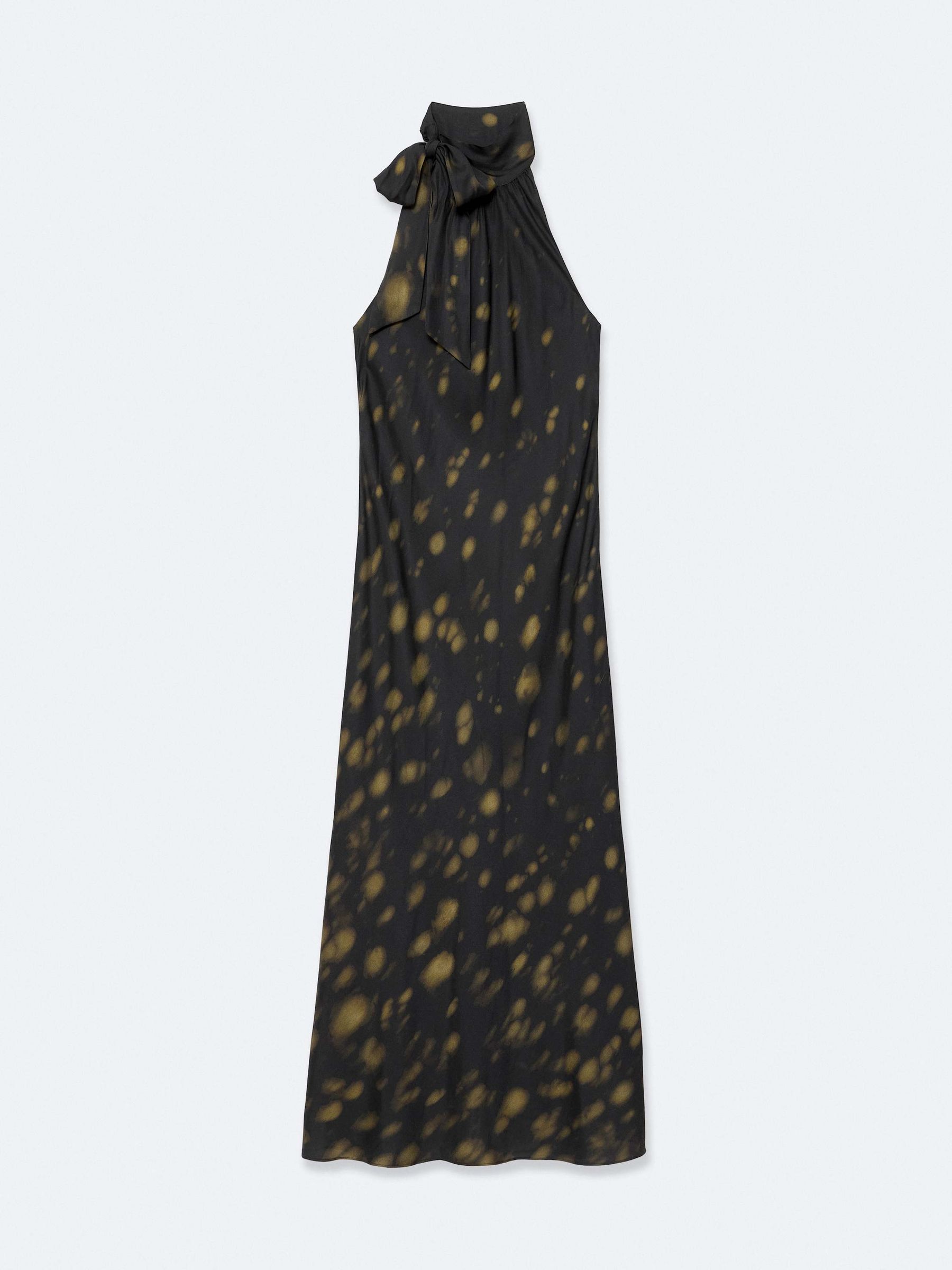 All Saints Donna Nero Allsaints Beril Slip Dress - Immagine 1