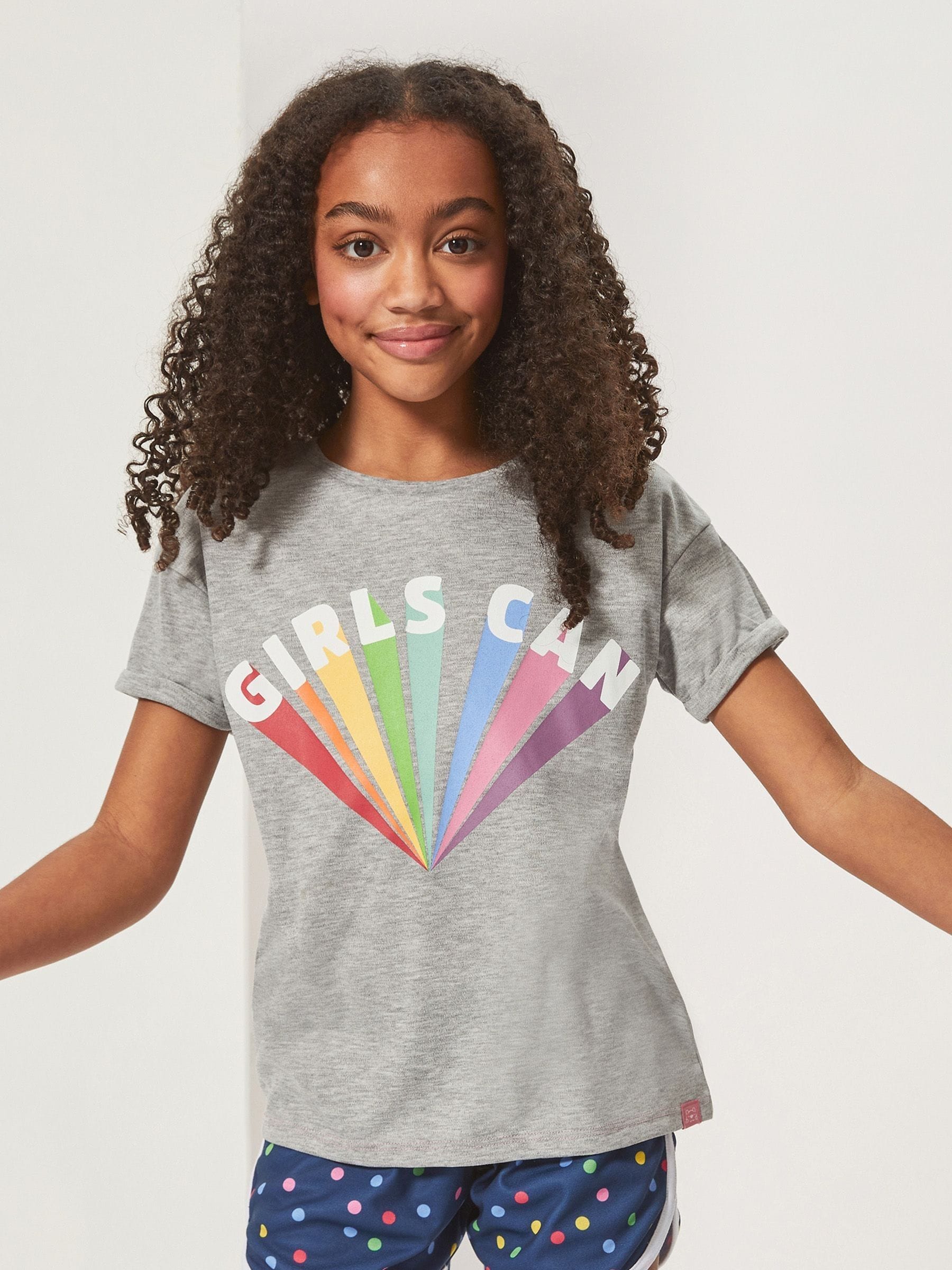 Next - Harry Bear Blue Rainbow Short Pyjama Set