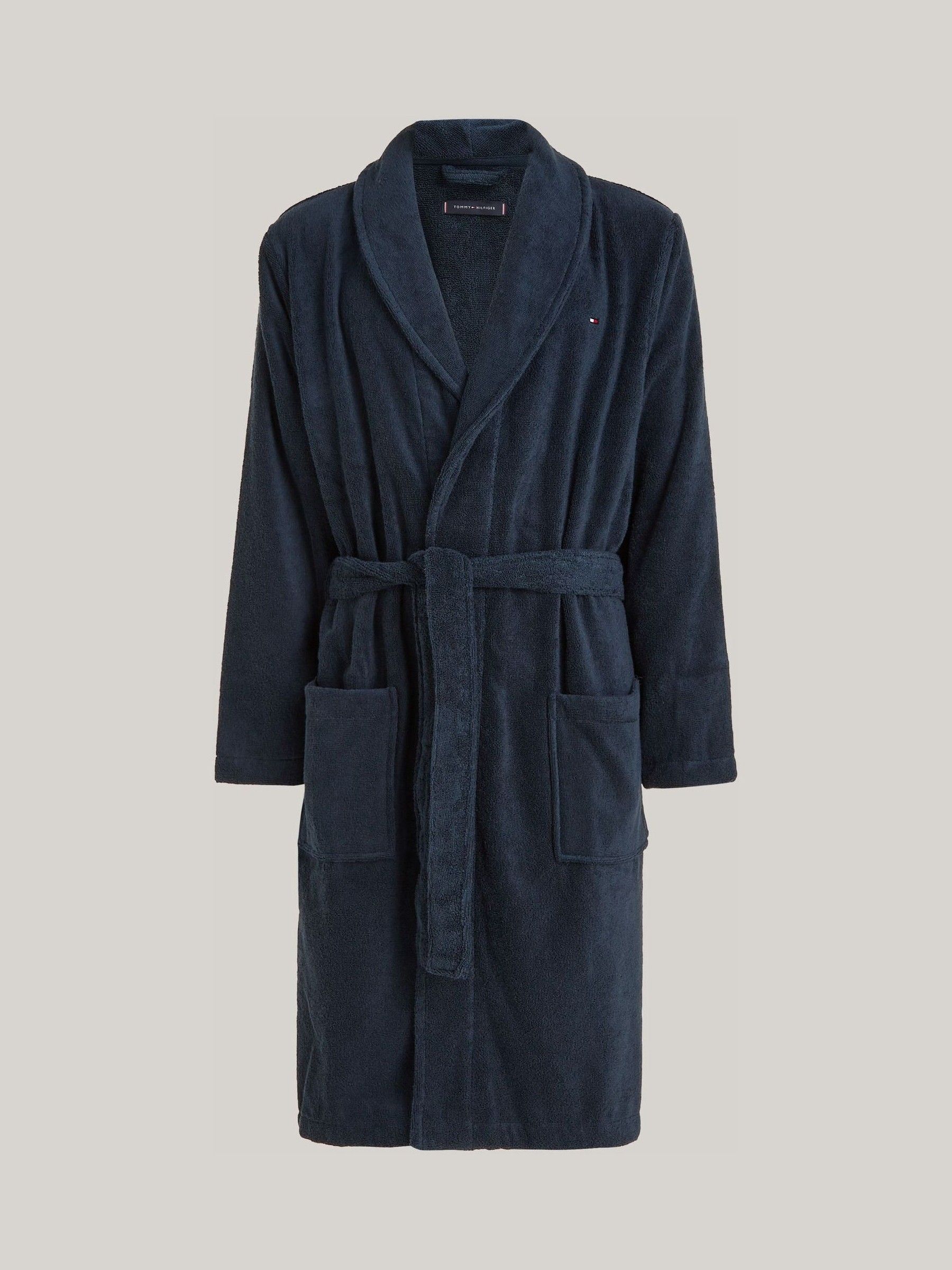 Tommy Hilfiger Herren Bademantel Baumwolle - Bild 4