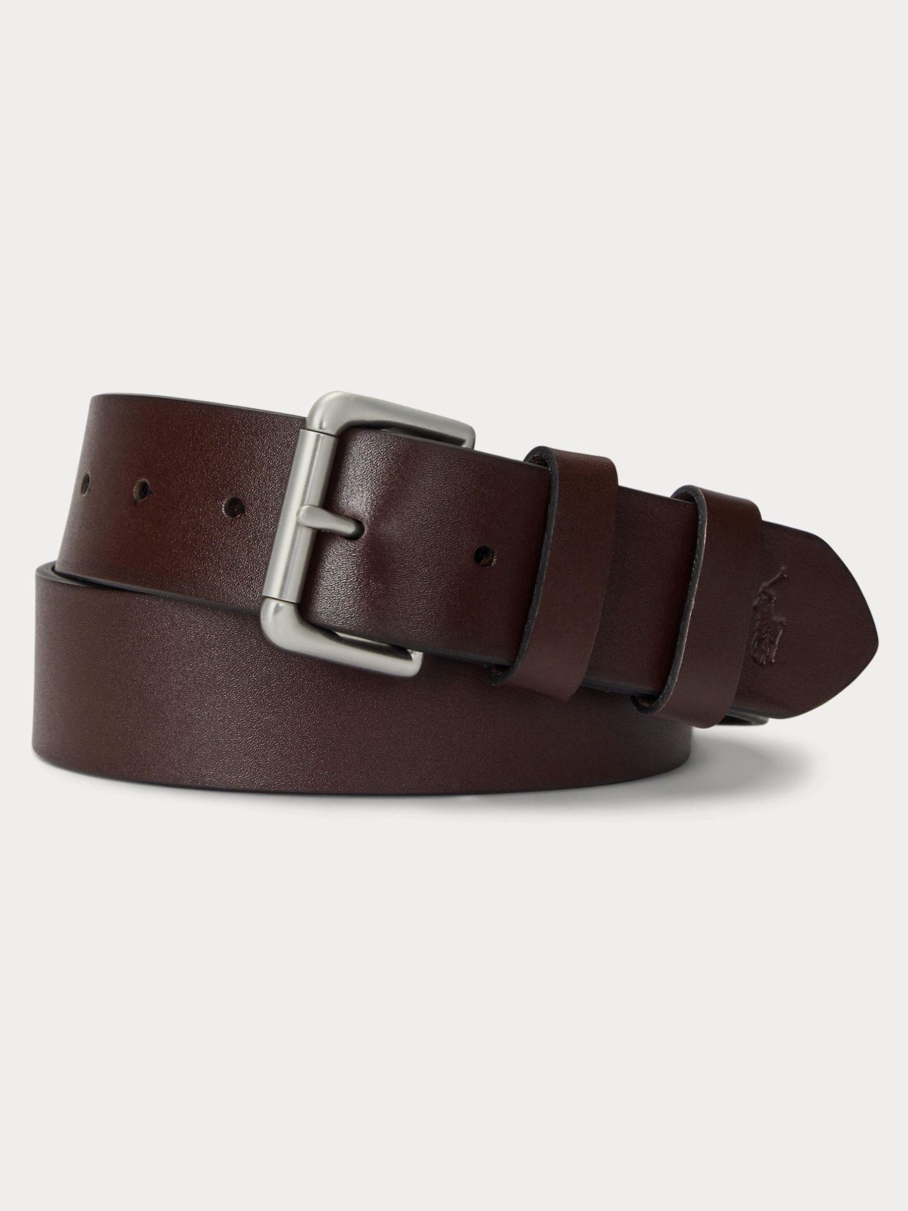 Polo Ralph Lauren Brown Leather Jeans Belt