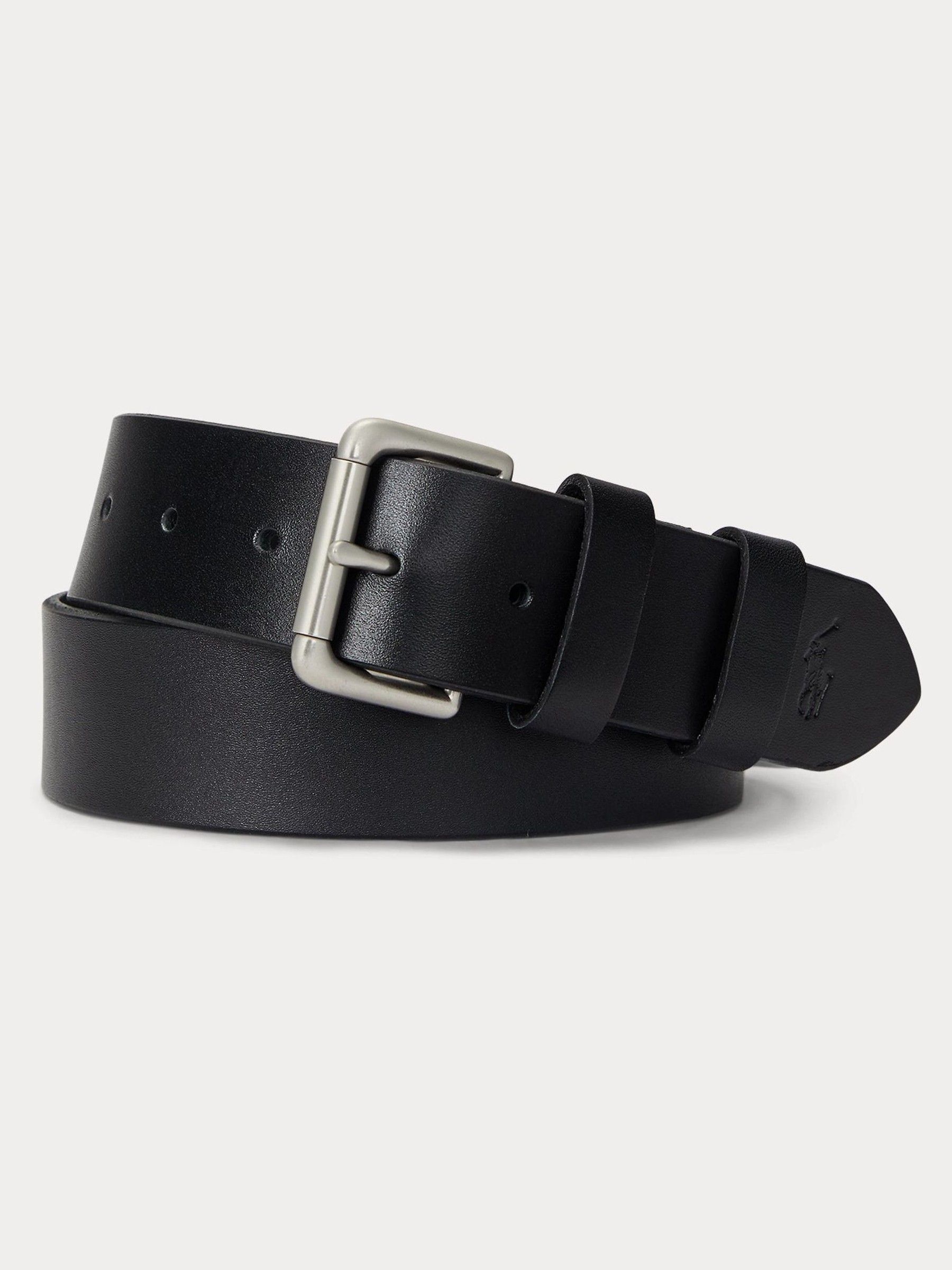 Next - Polo Ralph Lauren Black Leather Jeans Belt