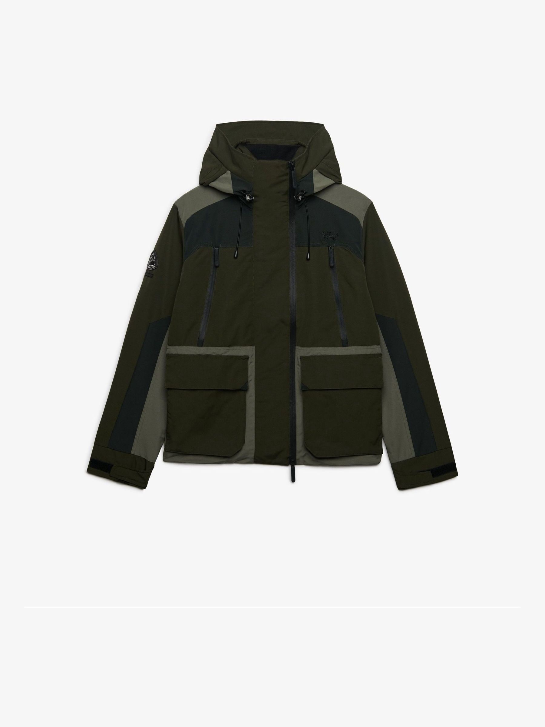 Superdry Vert Windjacke Ultimate Colour Block - Bild 3