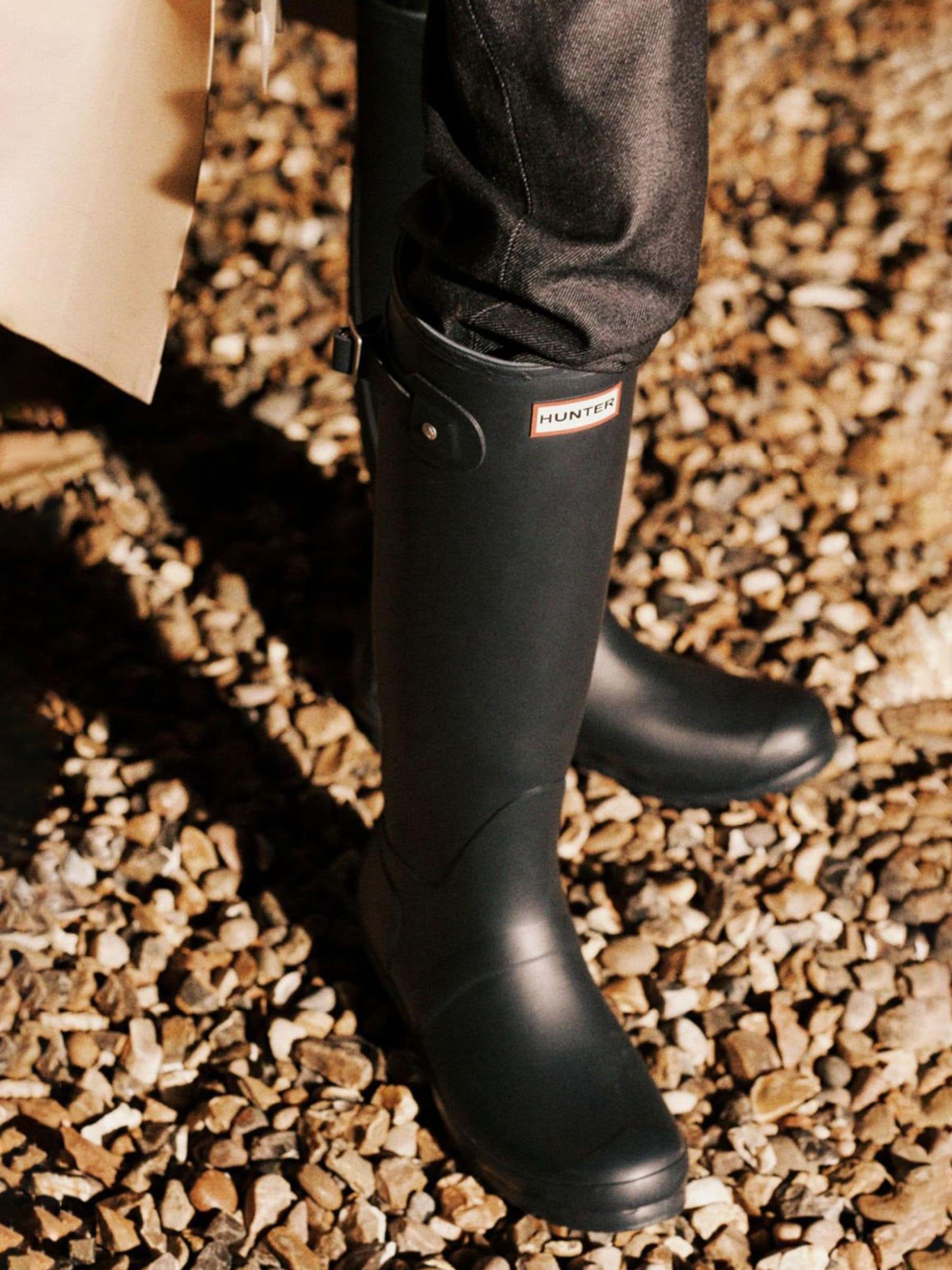 Hunter Black Original Tall Wellies
