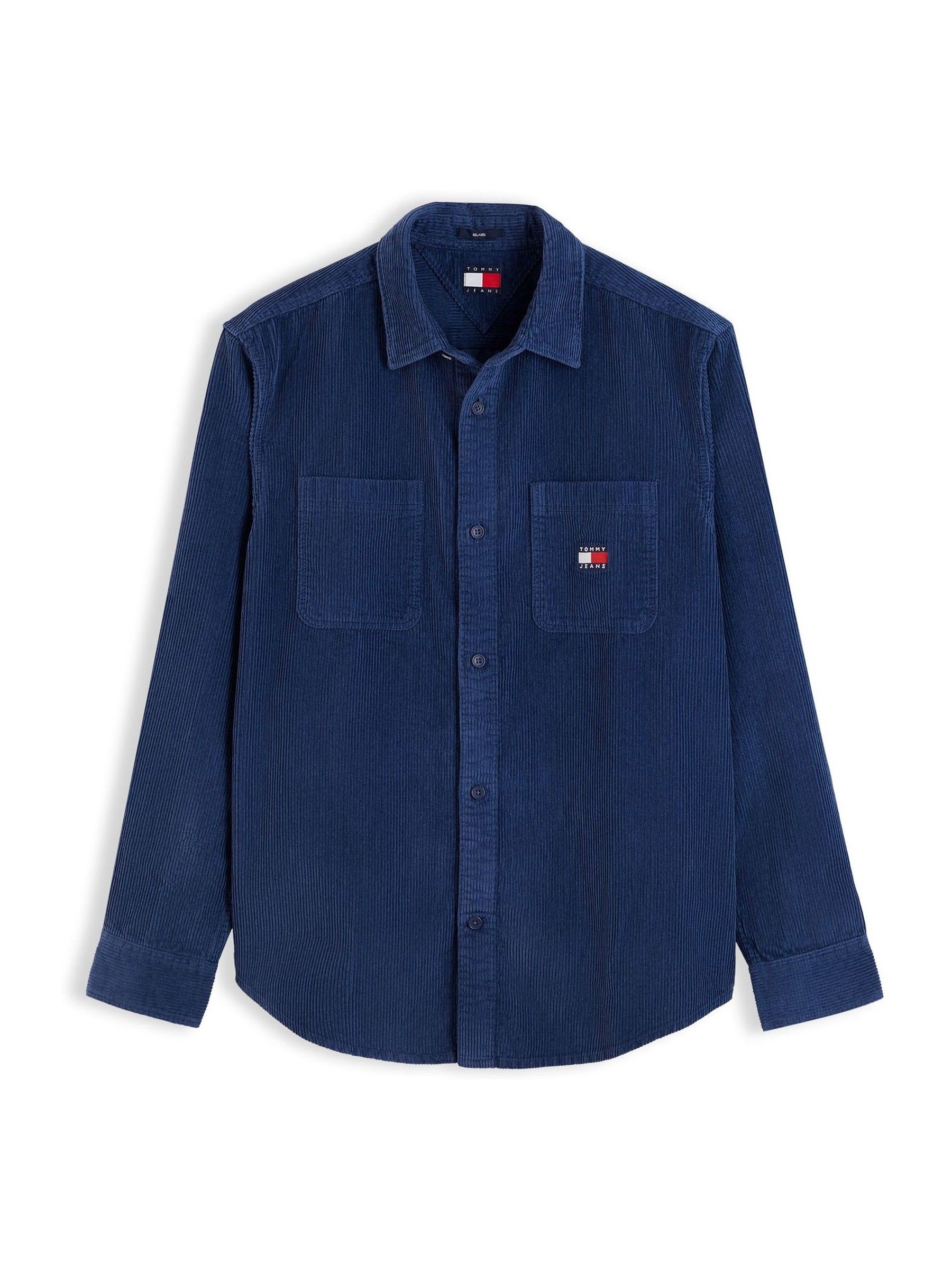 Tommy Jeans Herren Tommy Hilfiger Freizeithemden Blau Gr. Übergröße XXL - Bild 4