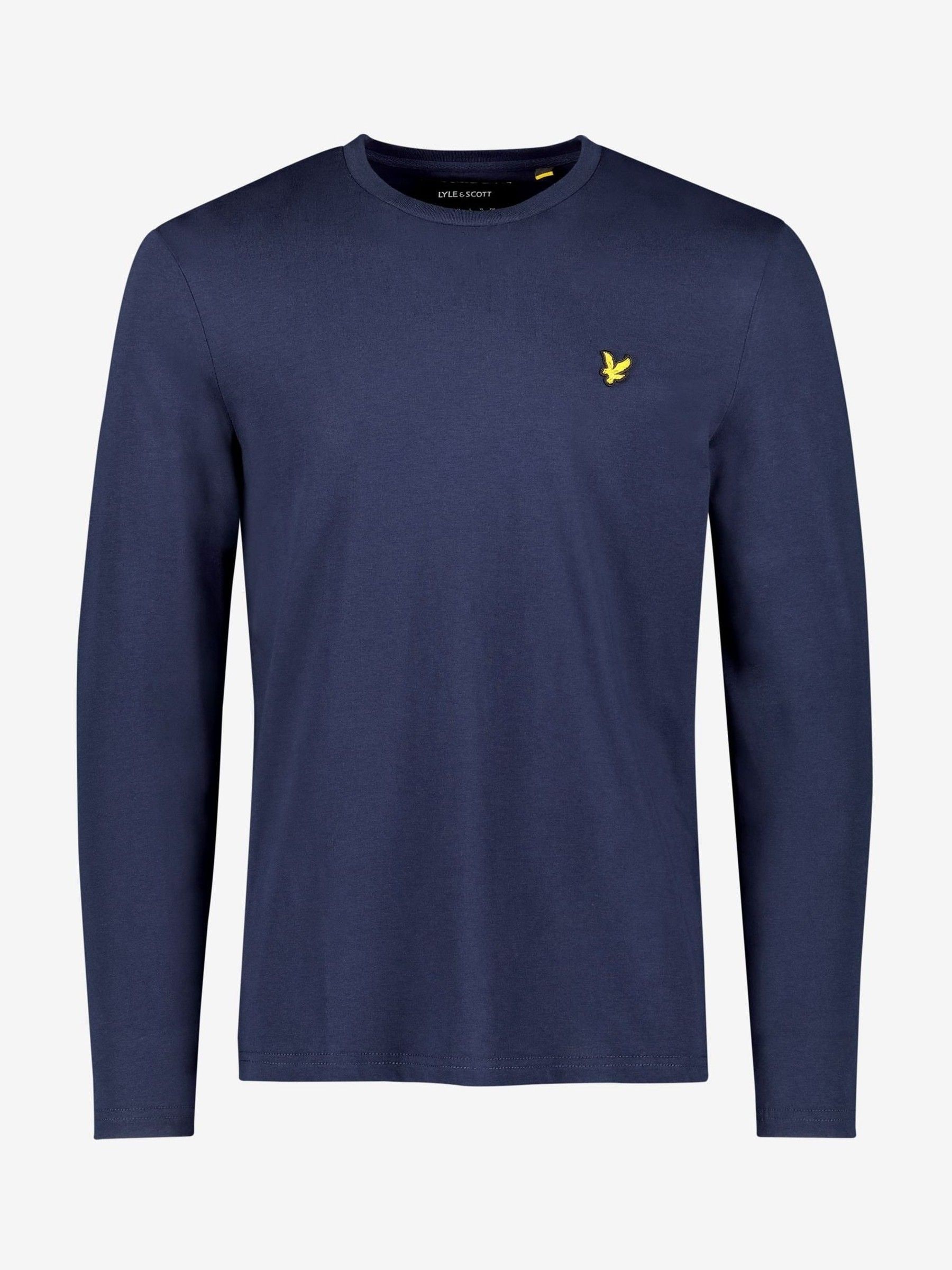 Lyle & Scott Herren Blau Langarmshirt - Bild 4