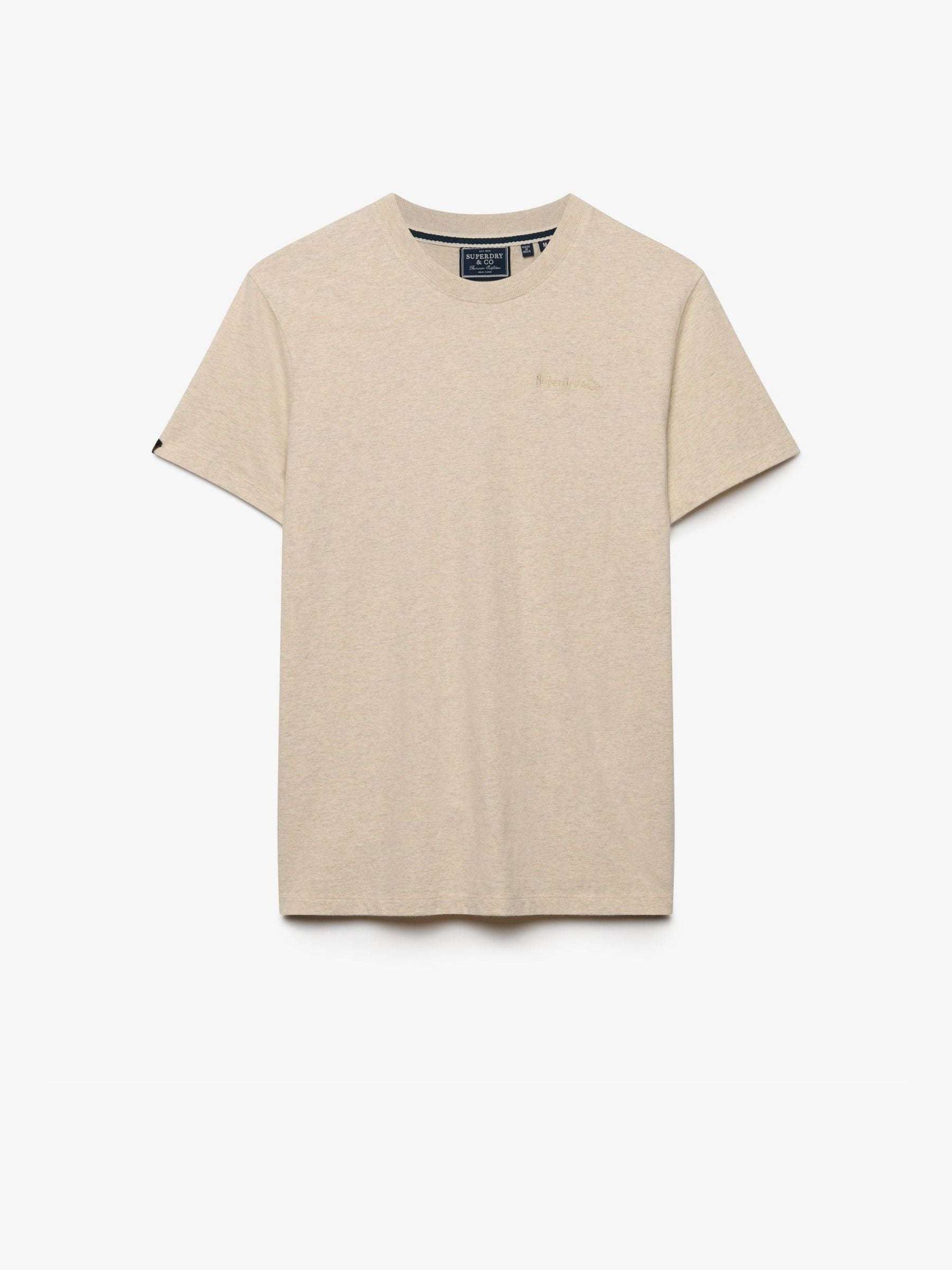 Superdry Jaune T-Shirt Essential Company - Bild 2