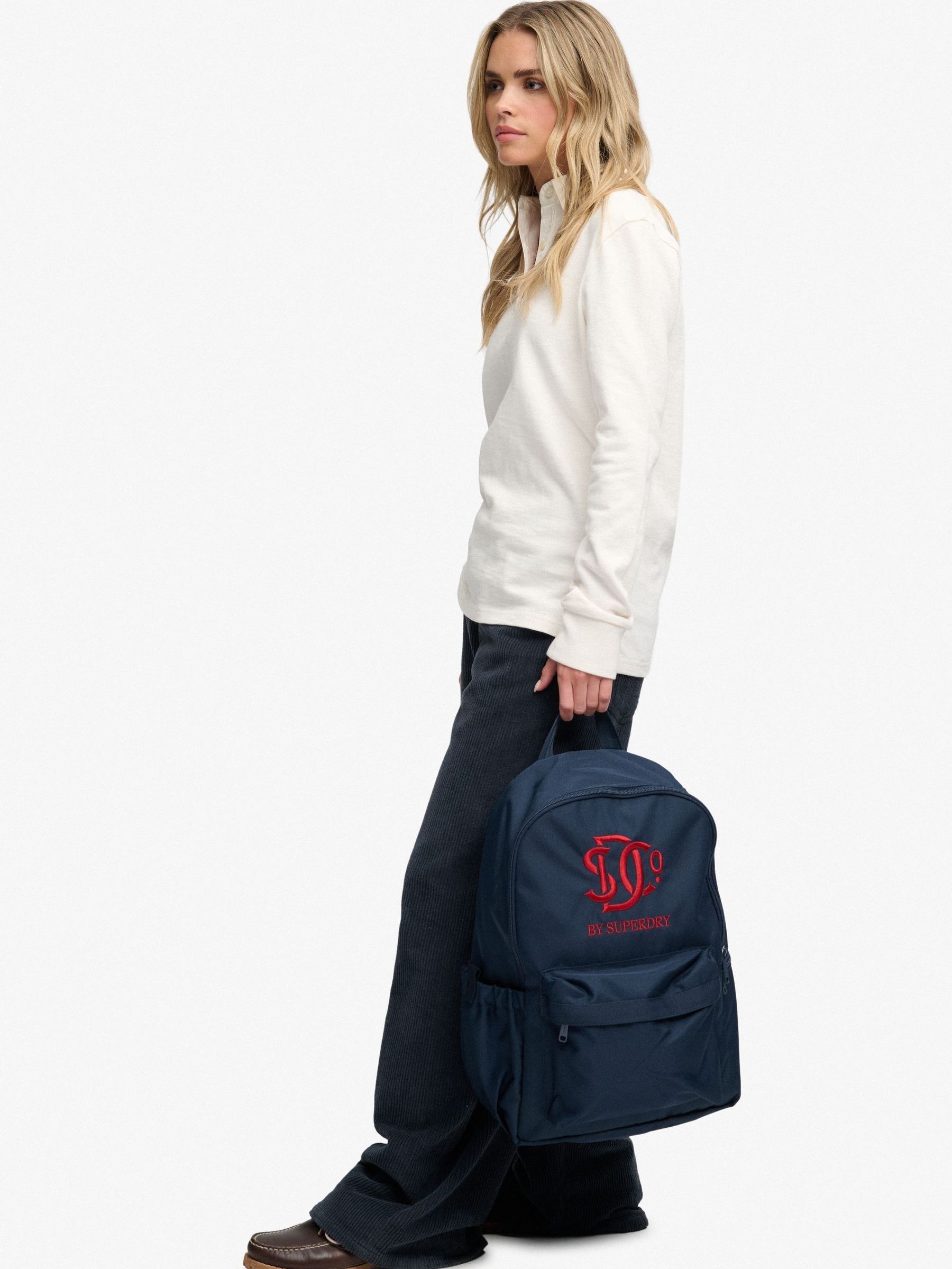 Superdry Damen Bleu Rucksack Heritage - Bild 2