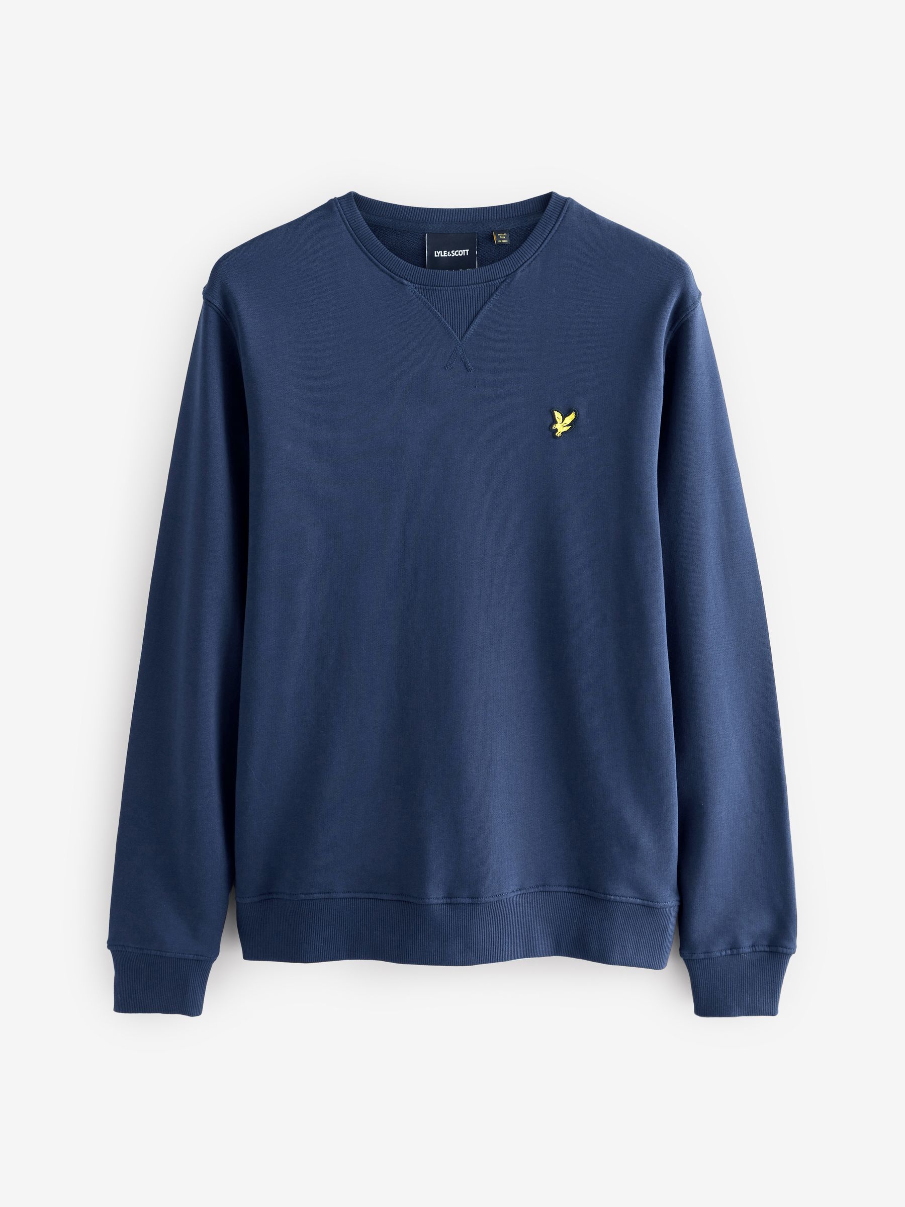 Lyle & Scott Uomo Blu - Felpa Girocollo