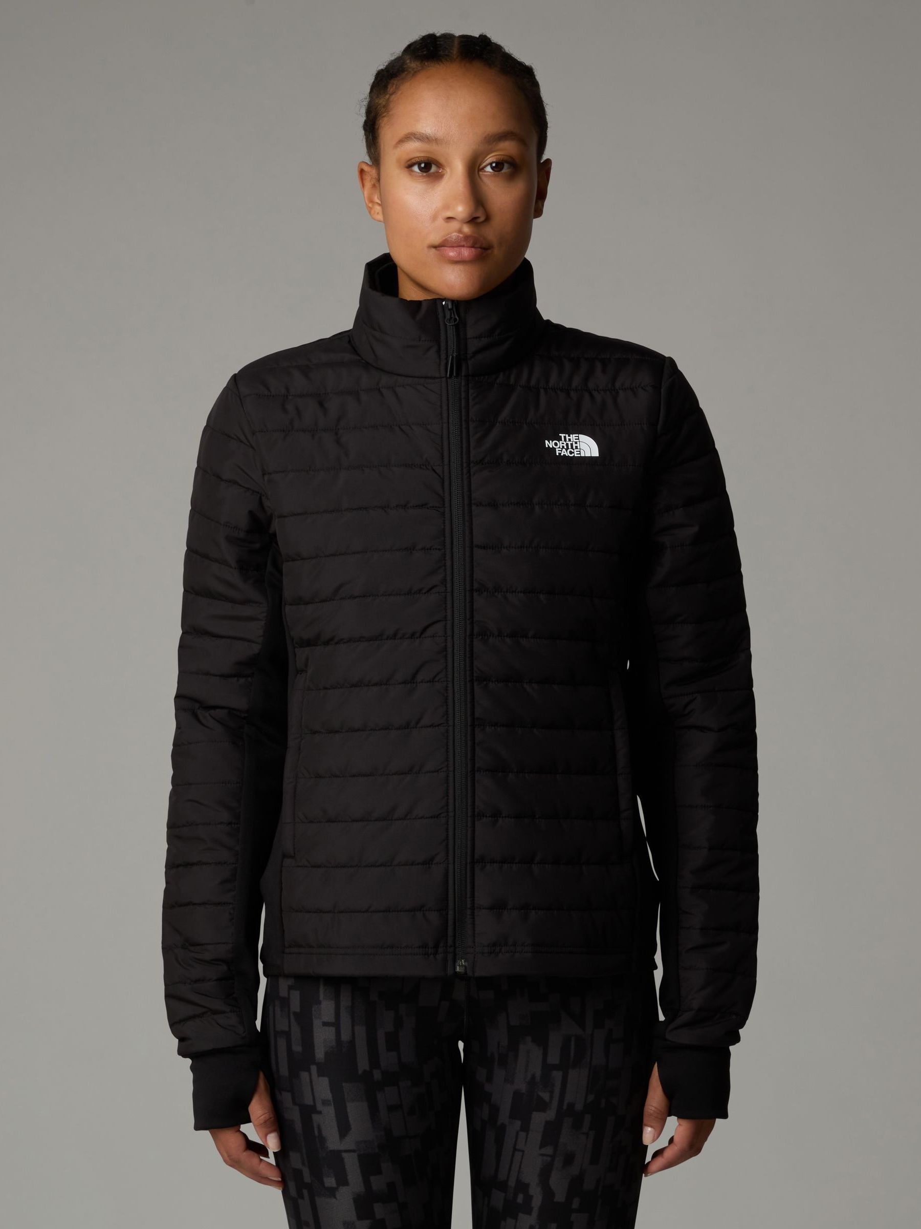 The North Face Damen Schwarz Jacke W Canyonlands Hybrid Jacket, Größe L In - Image 5