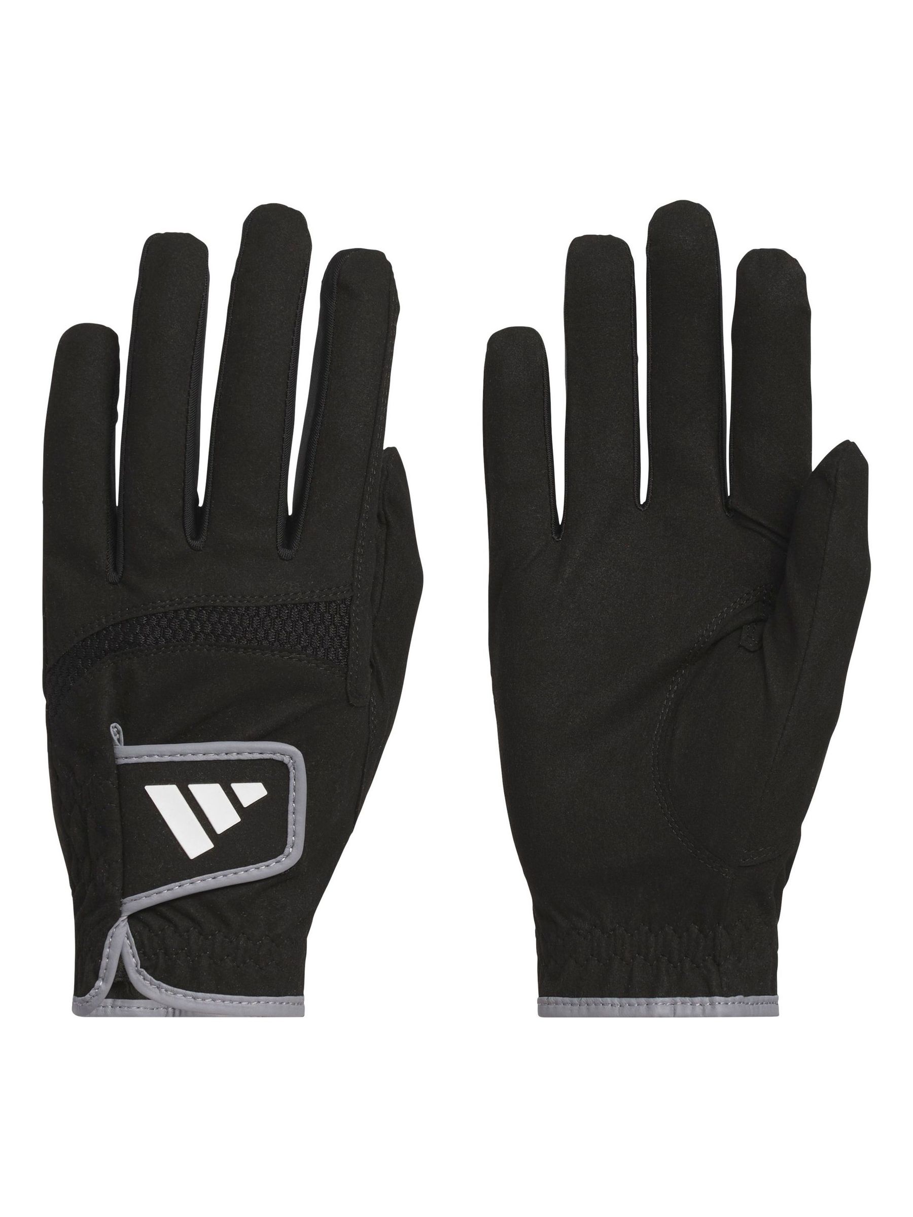 Adidas Herren Schwarz Golf Rainglove Pair, Größe L In - Image 3