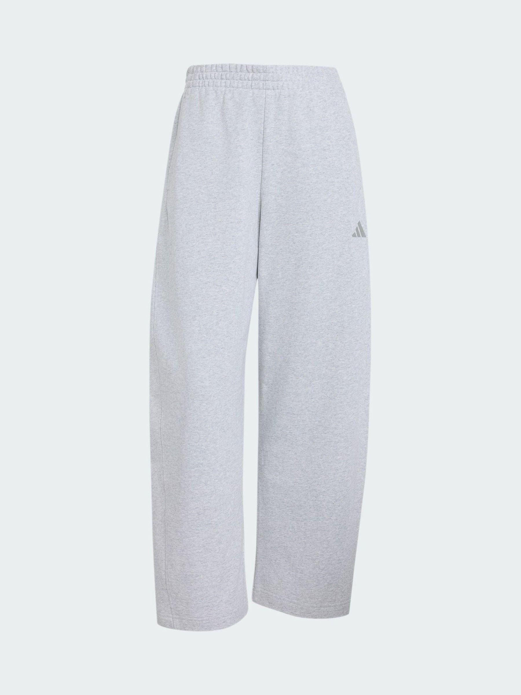Adidas Donna Grigio Kit Small Logo Barrel Joggers - Immagine 1