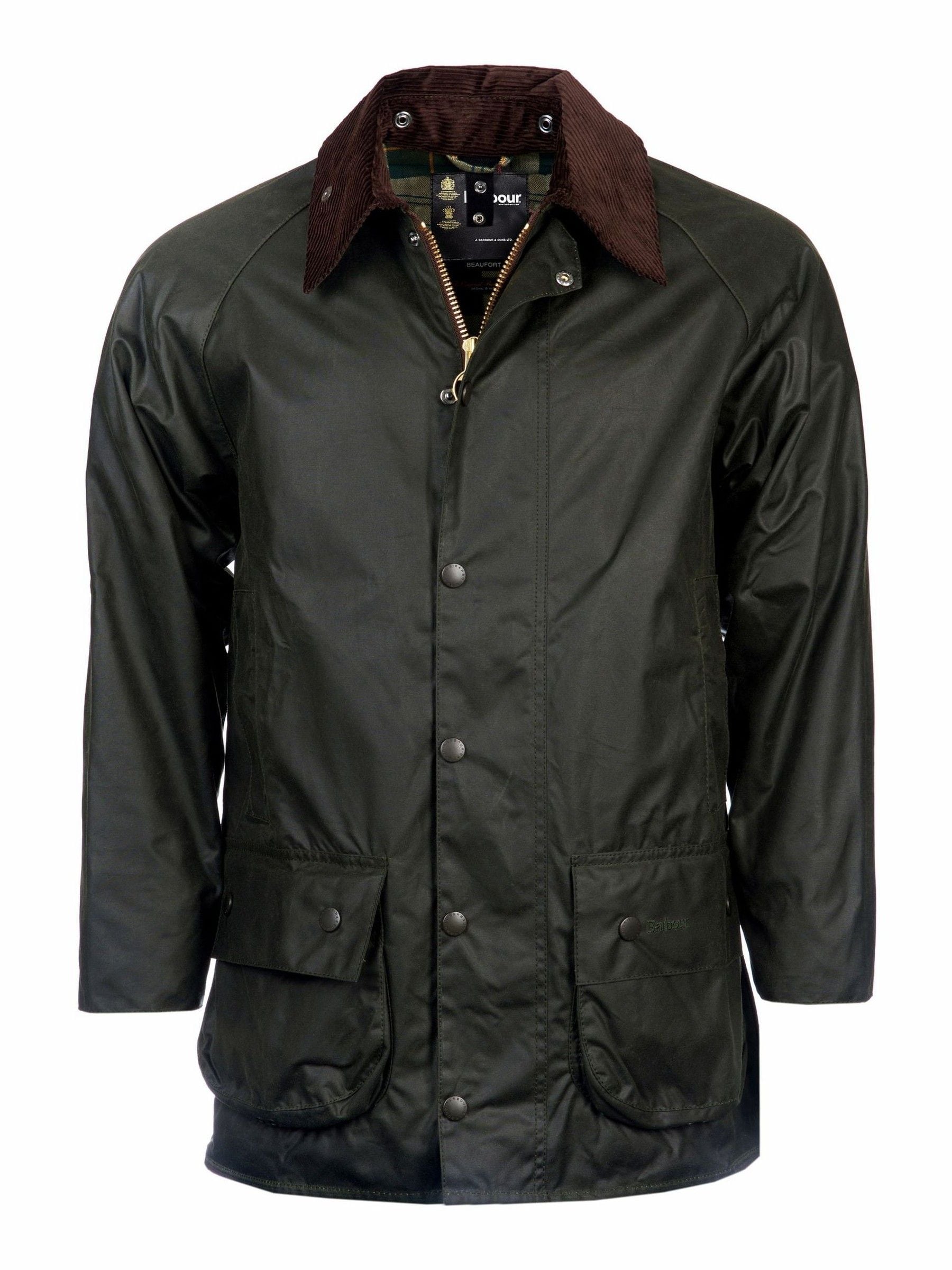 Barbour Herren Grün Jacke Baumwolle - Bild 14