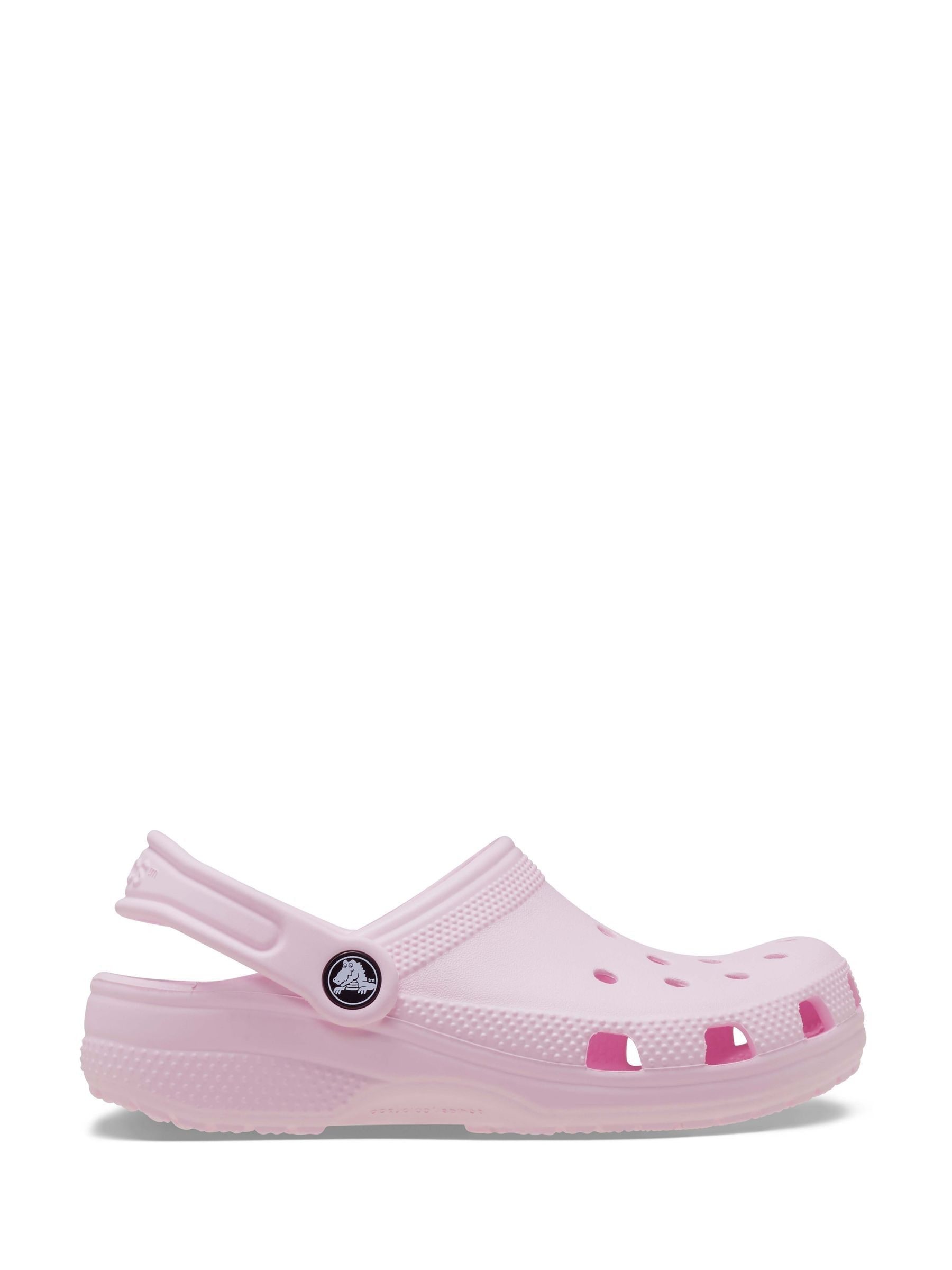 Crocs Unisexe Enfants Rose Sabots Enfant Classic - Image 4