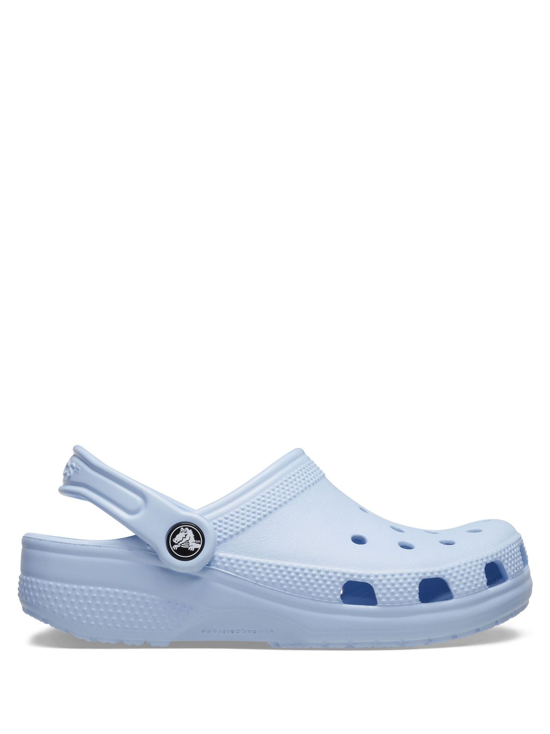 Crocs Blue Calcite Kids Unisex Classic Clogs