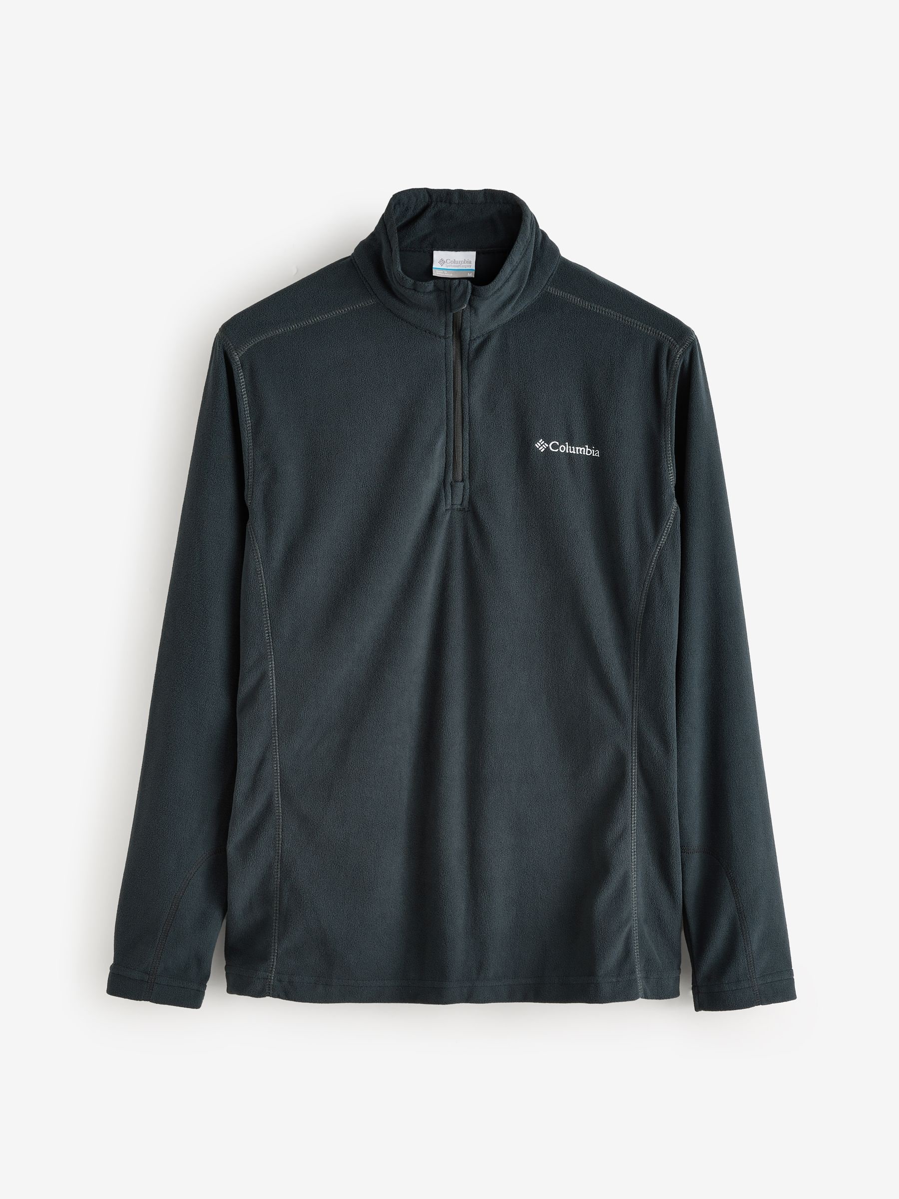 Columbia Homme Noir Klamath Range Ii Half Zip Fleece