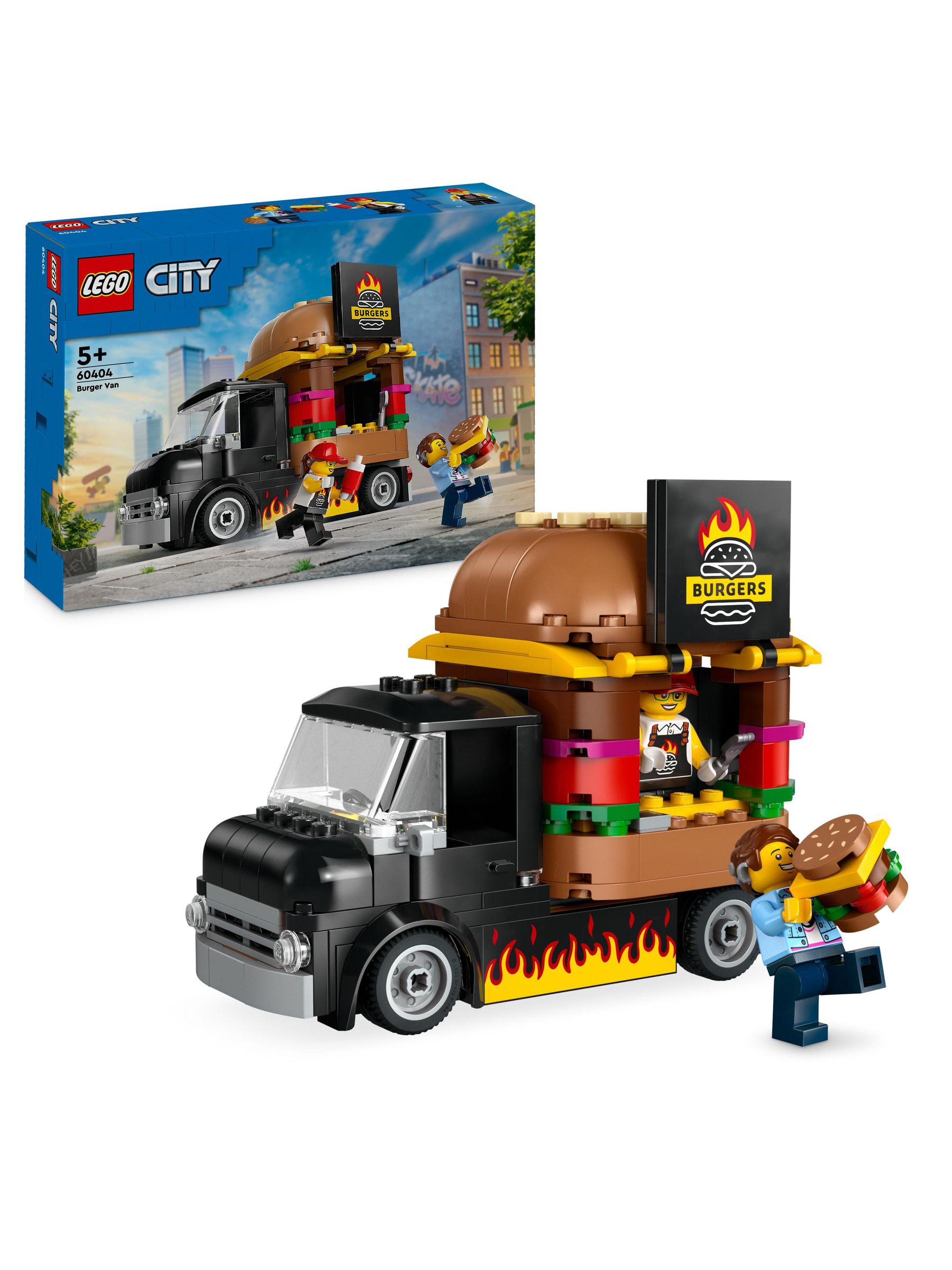 Lego Uniseks Kinderen Burger Truck 60404