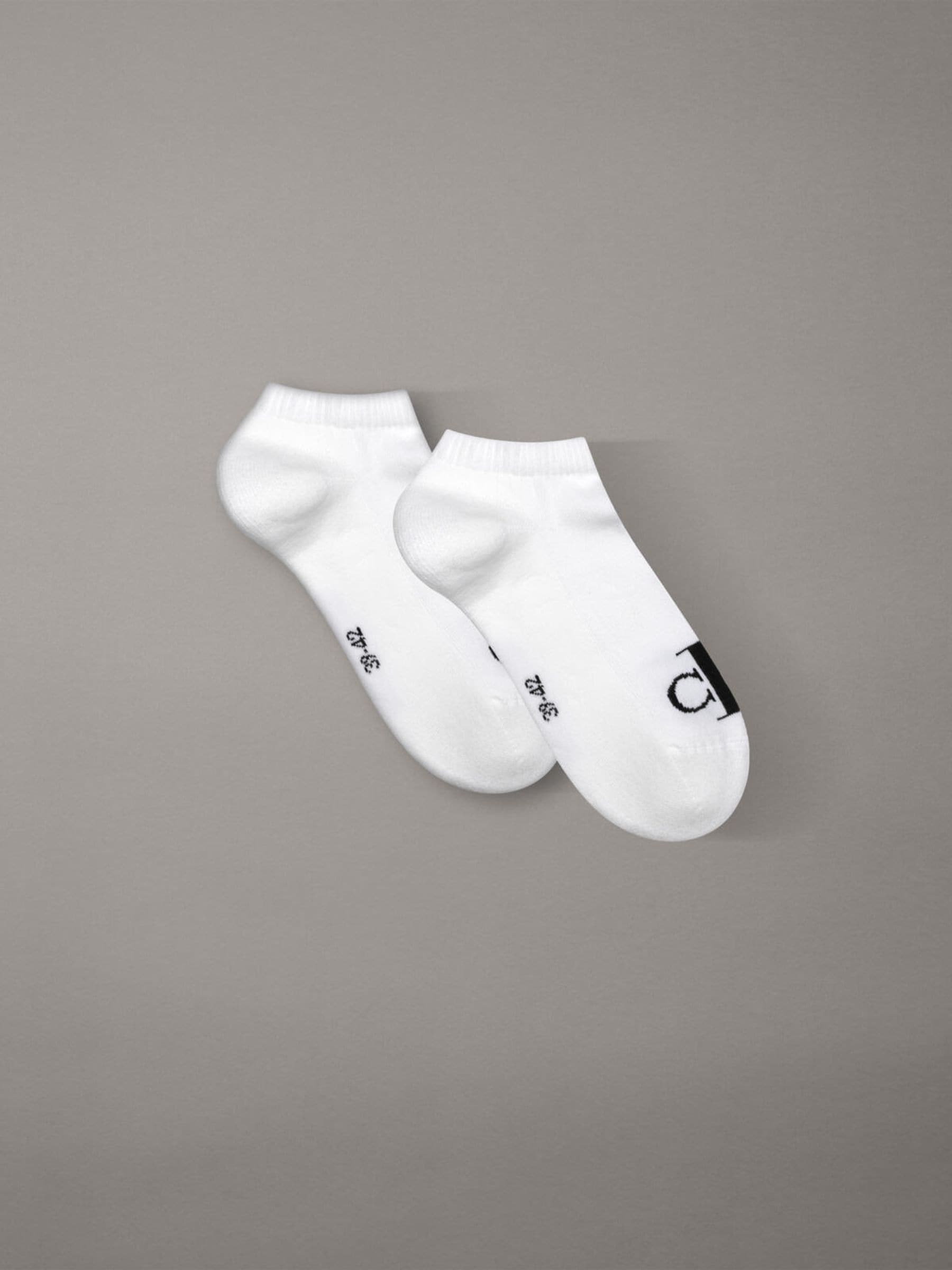 Calvin Klein Herren Weiß Kurze Socken 701228807 - Bild 2