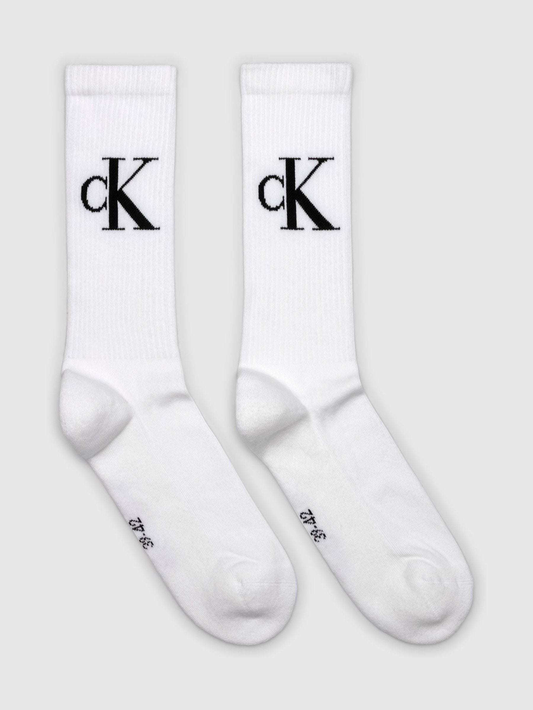 Calvin Klein Jeans Herren Weiß Lange Socken 701228802 - Bild 4