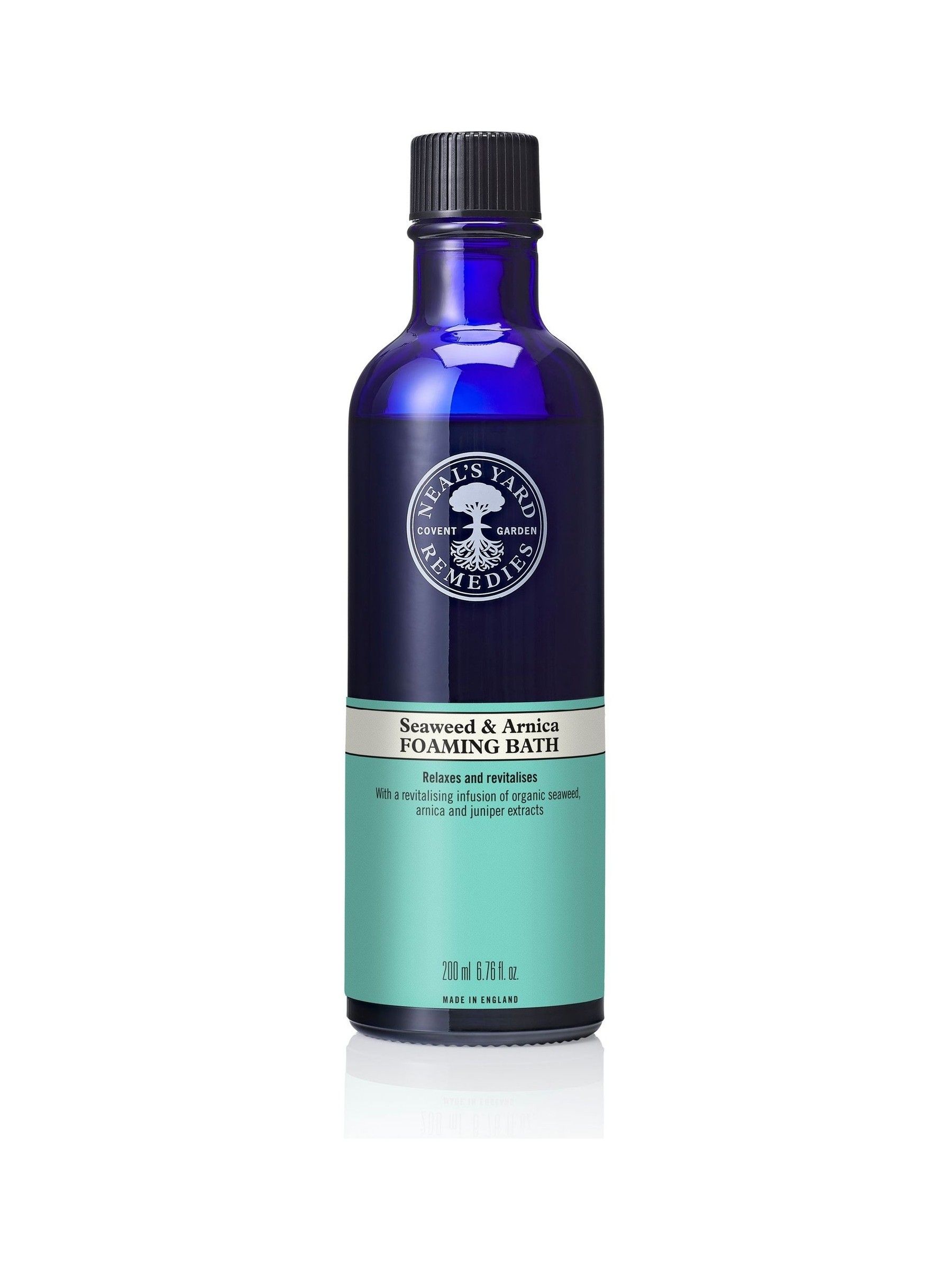 neals yard remedies seaweed and arnica foaming bath 200ml