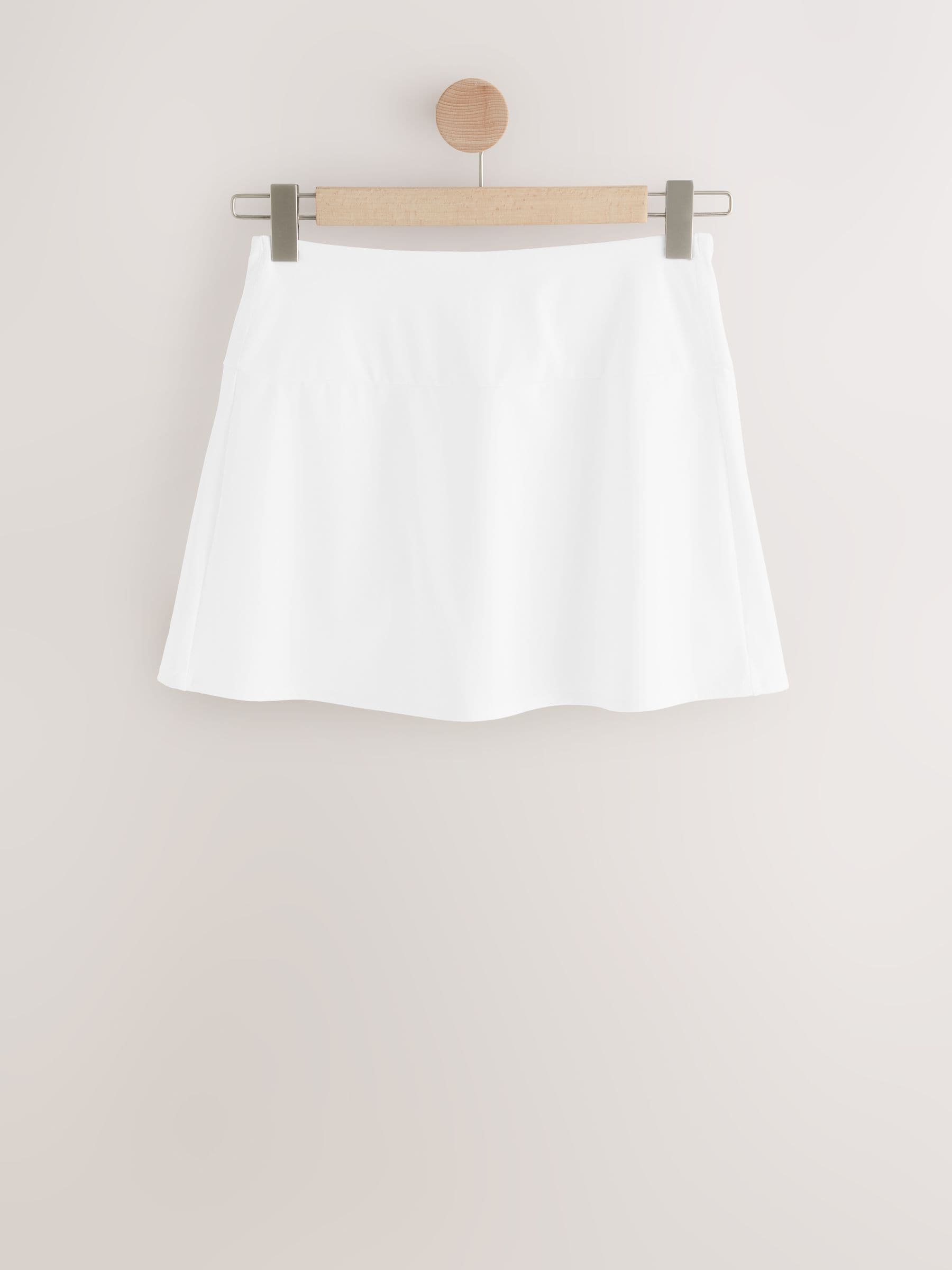 Self. Vrouw Blanc Jupe De Tennis