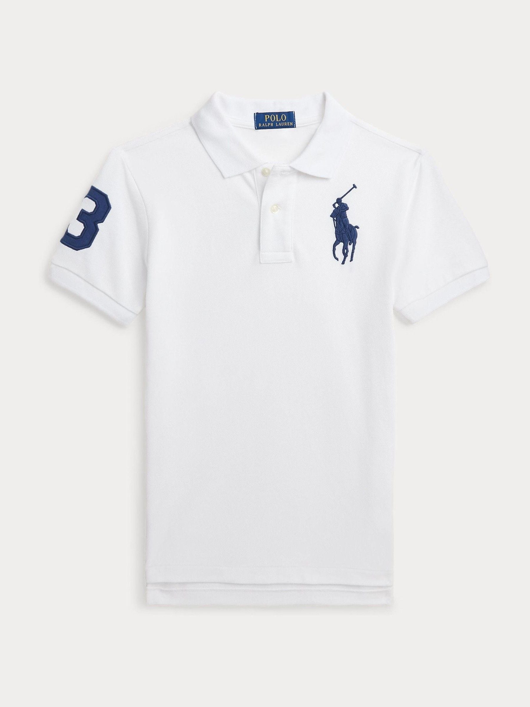 Next - Polo Ralph Lauren Chłopcy Biały Pony Varsity Polo Shirt