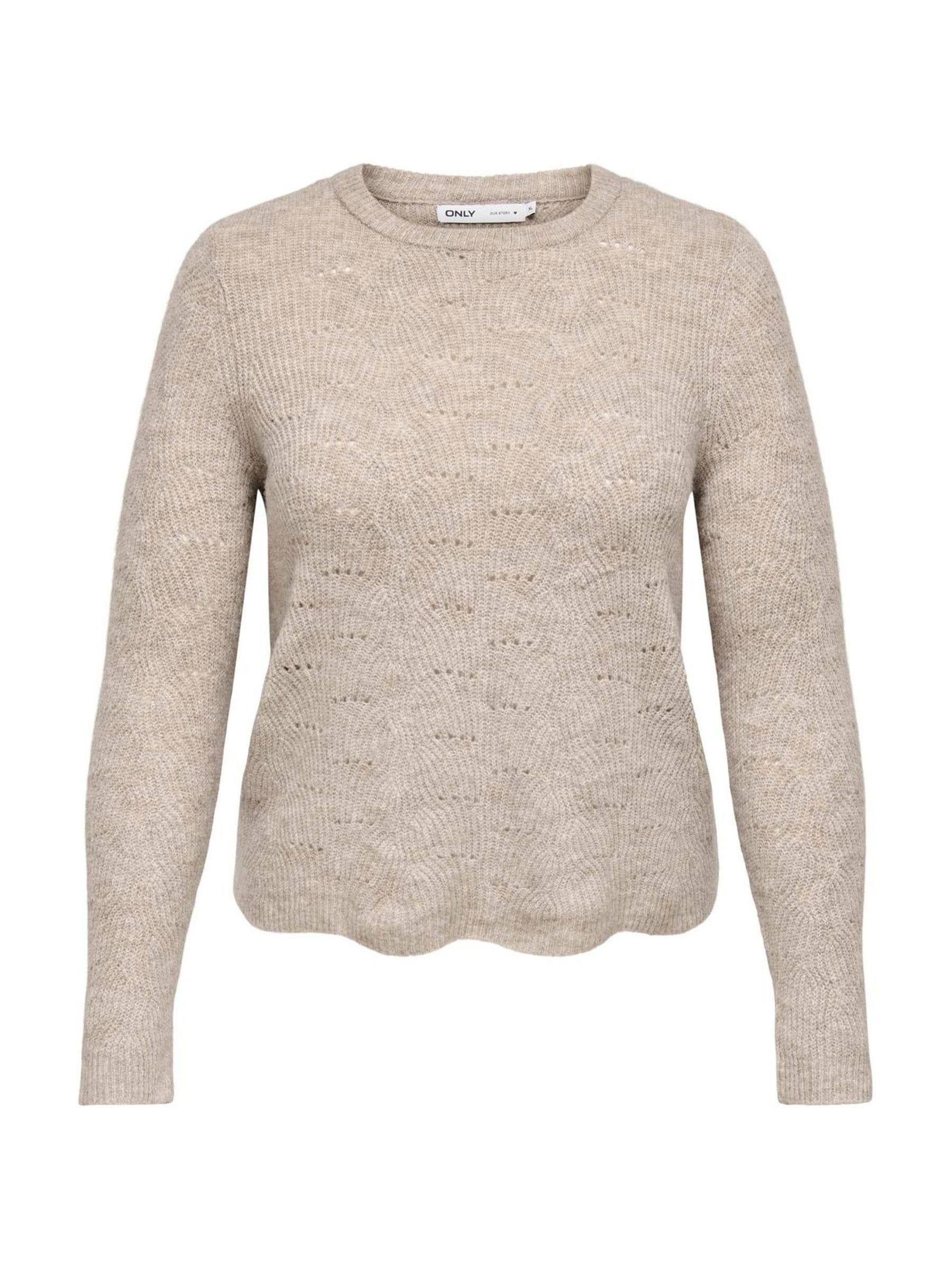 Next - Only Round Neck Pointelle Knit Jumper