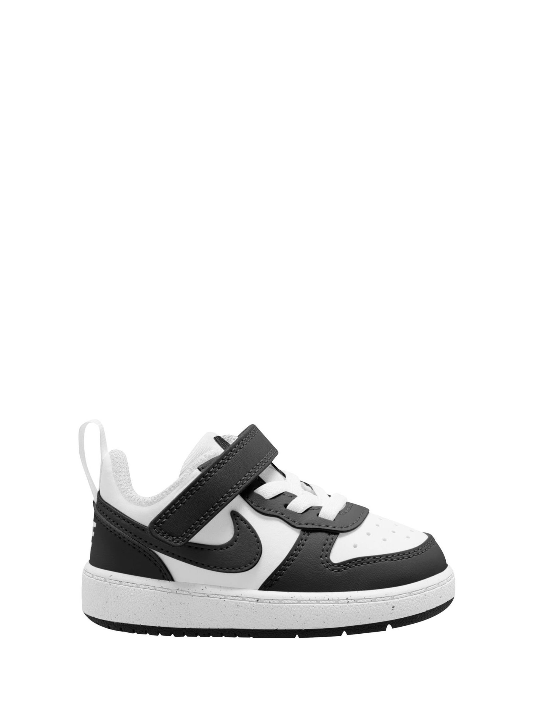 Nike Black/White Infant Court Borough Low Recraft Trainers