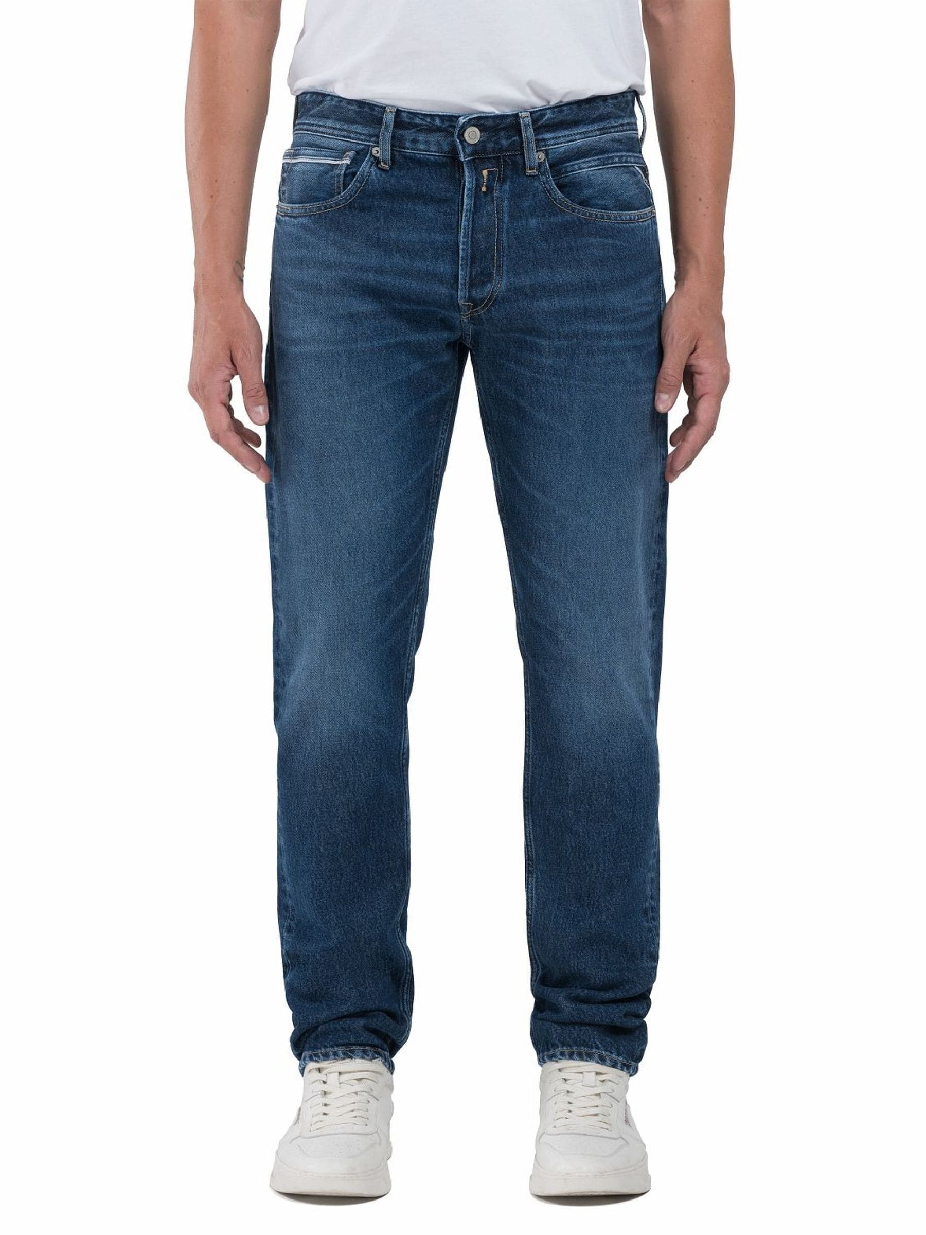 Next - Replay Rinse Straight Fit Grover Stretch Jeans