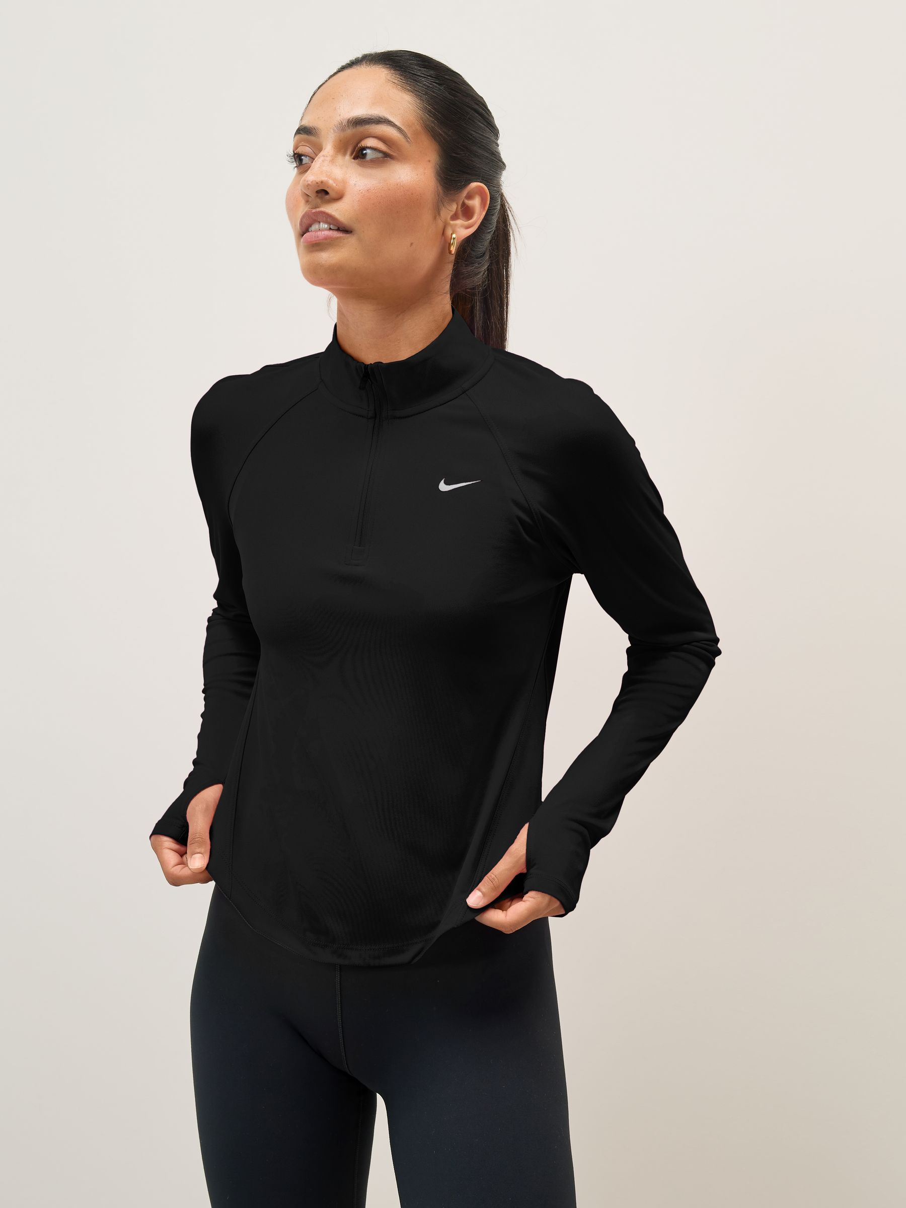 Nike Femme Noir Sweatshirt Tempo - Image 3
