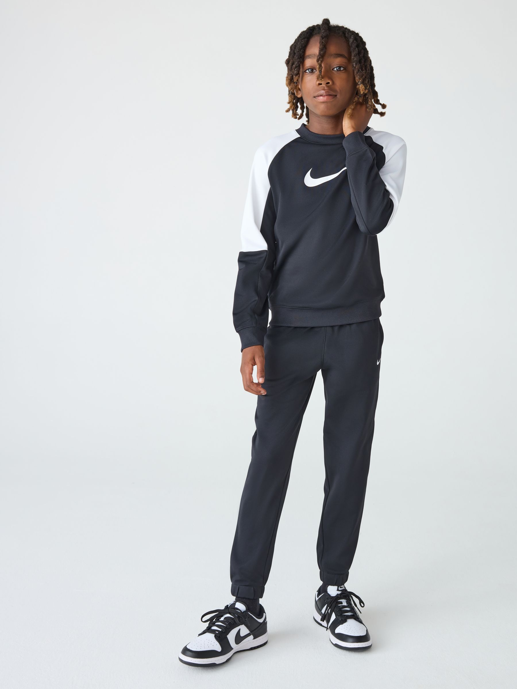 Nike Noir Survêtement Enfant Dri-Fit - Image 3