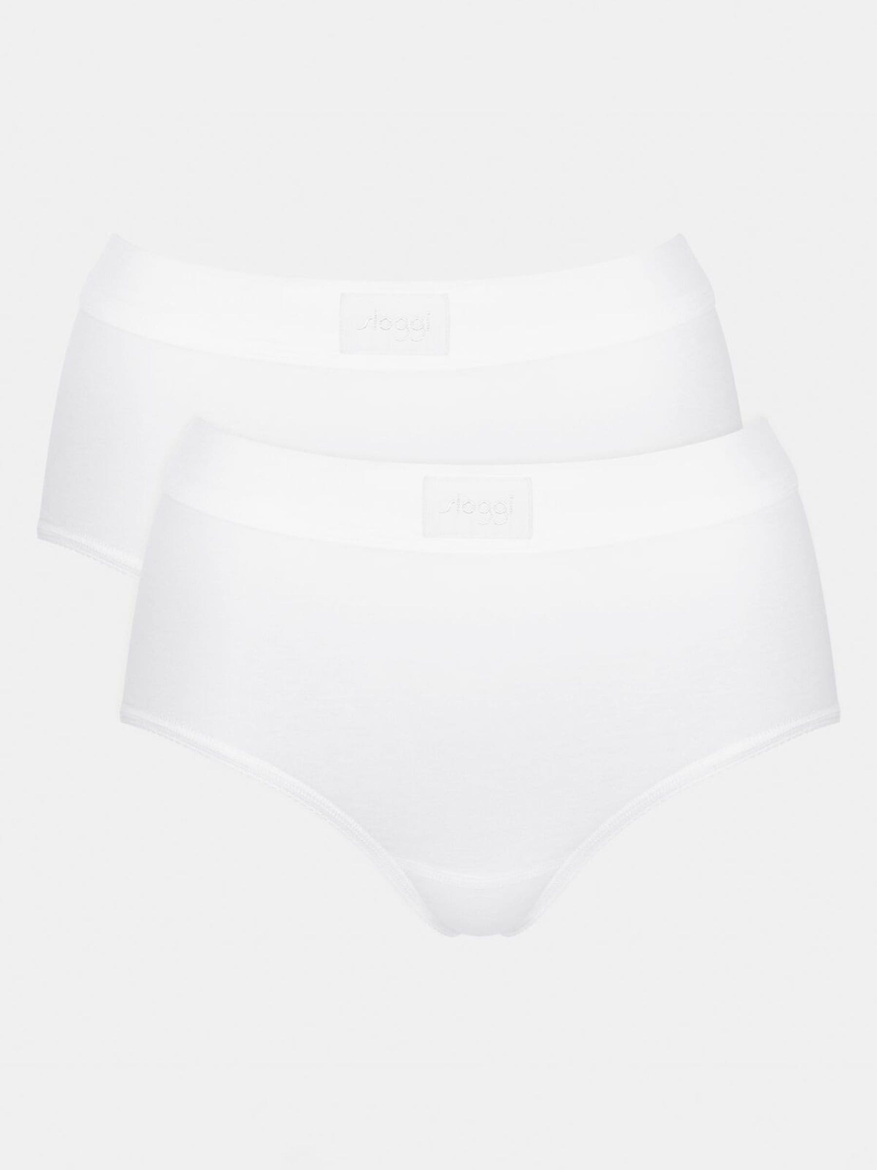 Culotte E Slip Sloggi Double Comfort T Maxi Pack De 2 Donna Bianco Fr Taglia 48 - Immagine 3