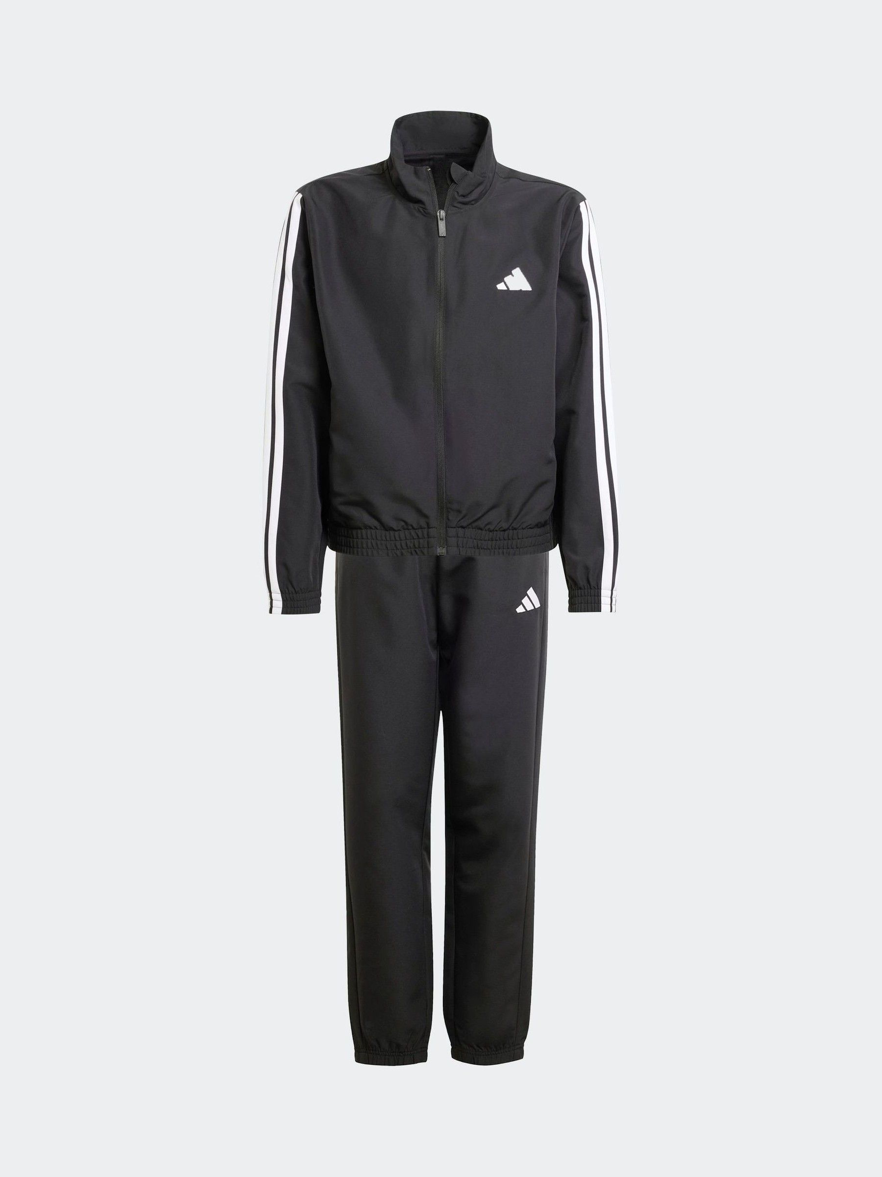 Adidas Ragazzo Nero Tuta Da Ginnastica Essentials Climacool Per Bambini - Immagine 1