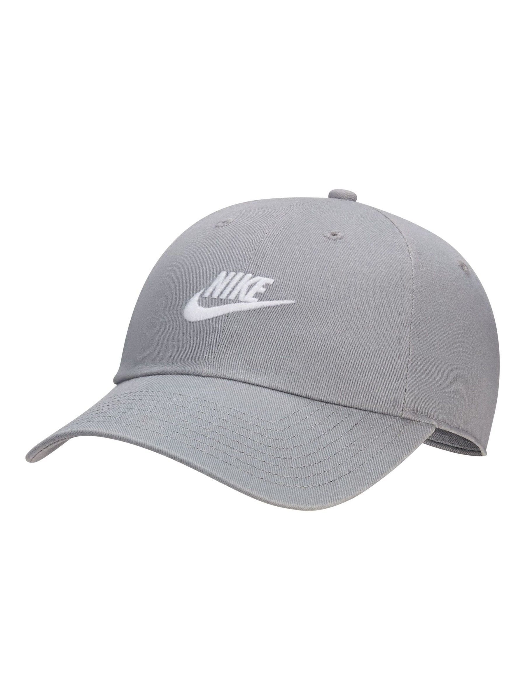 Nike Grey Club Unstructured Futura Wash Cap