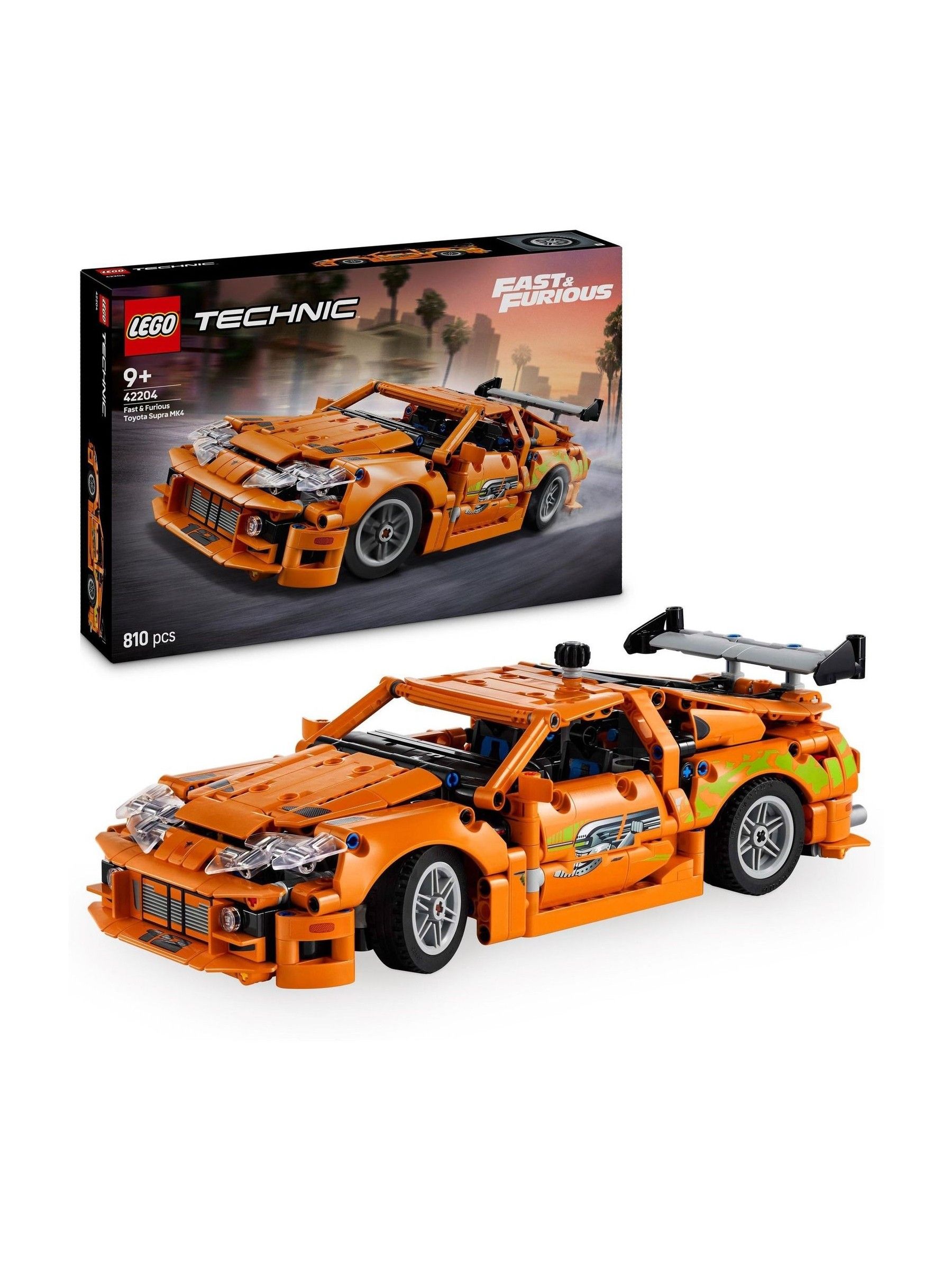 LEGO Fast And Furious Toyota Supra Mk4 42204 Technic de LEGO