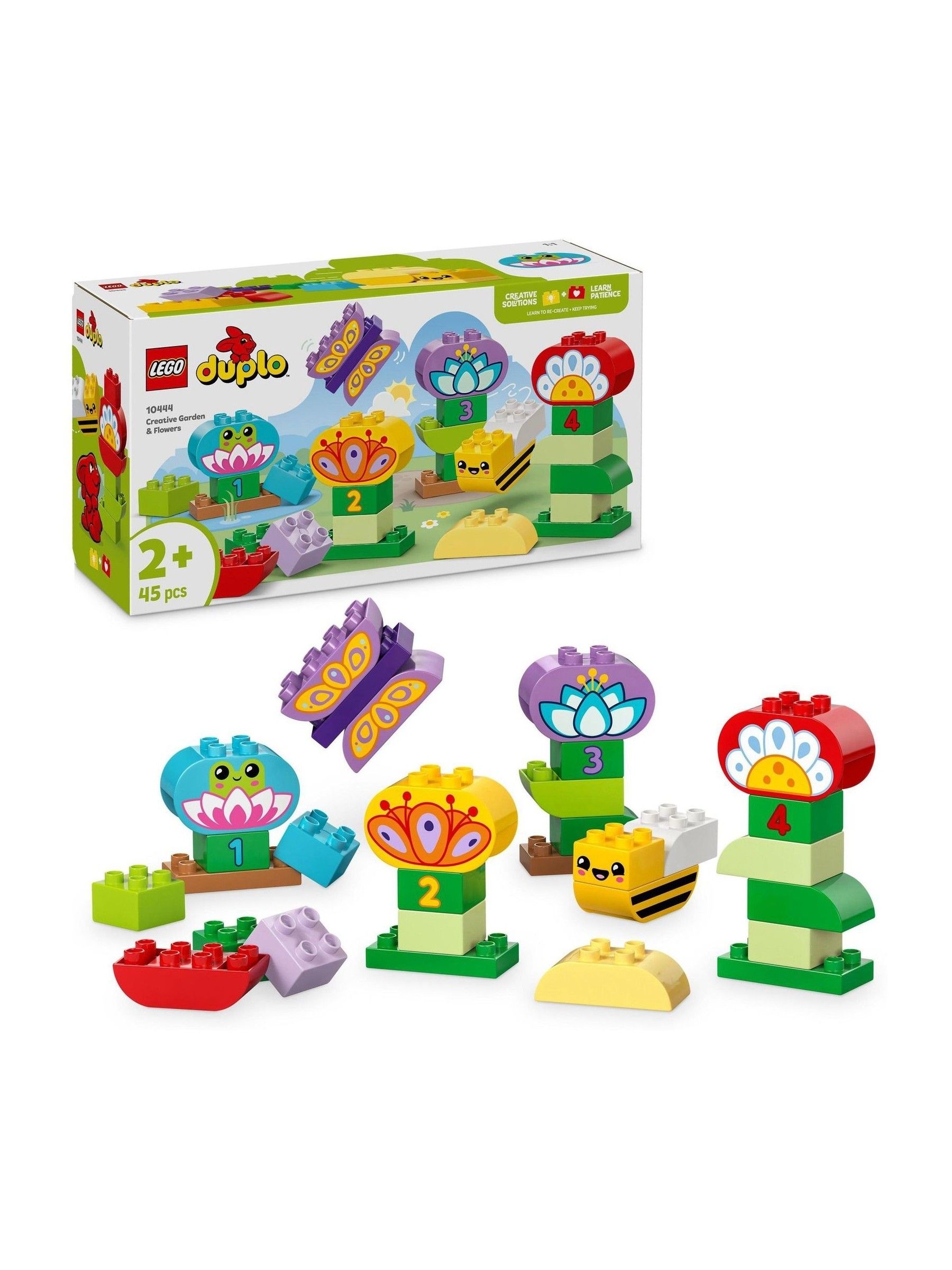 Lego Uniseks Kinderen Duplo Creative Garden Flowers Set